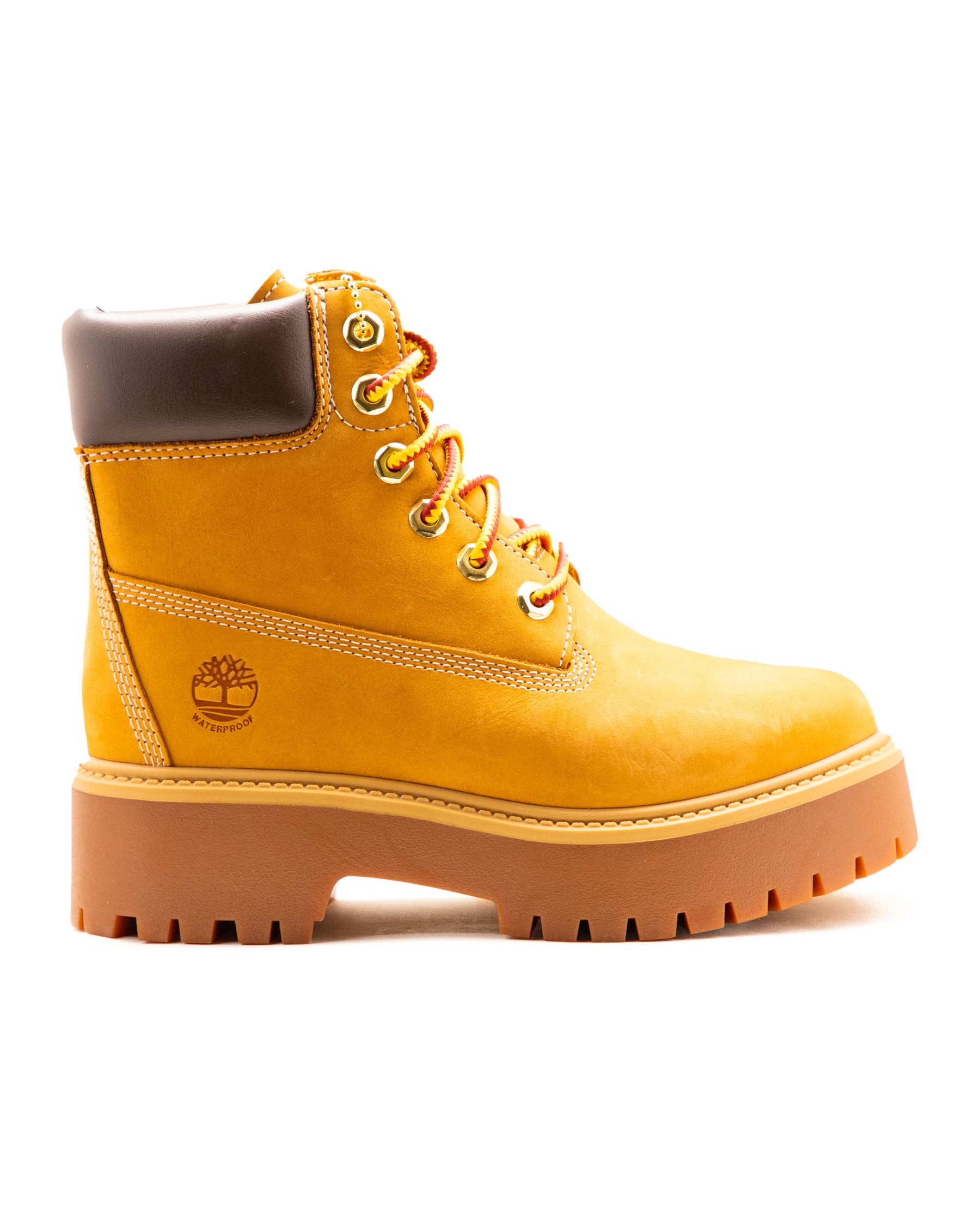 Timberland Stone Street 6 Inch Lace Up Waterproof Boot Wheat