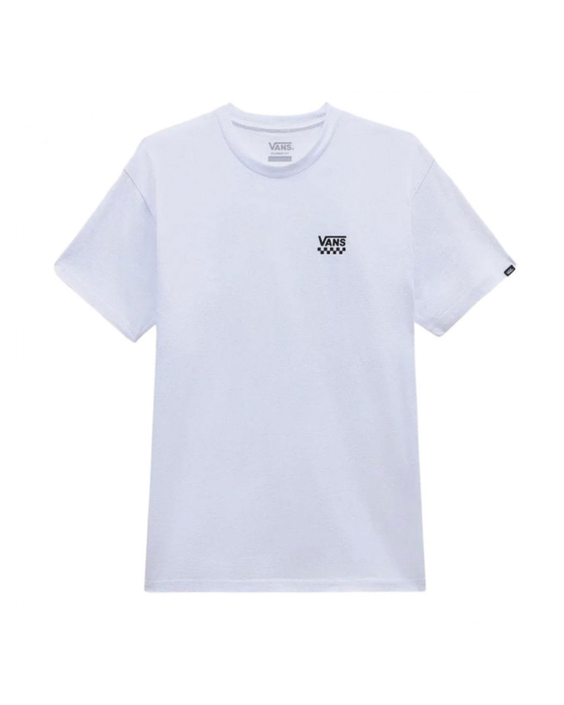 Vans Left Chest Logo II SS Bianco
