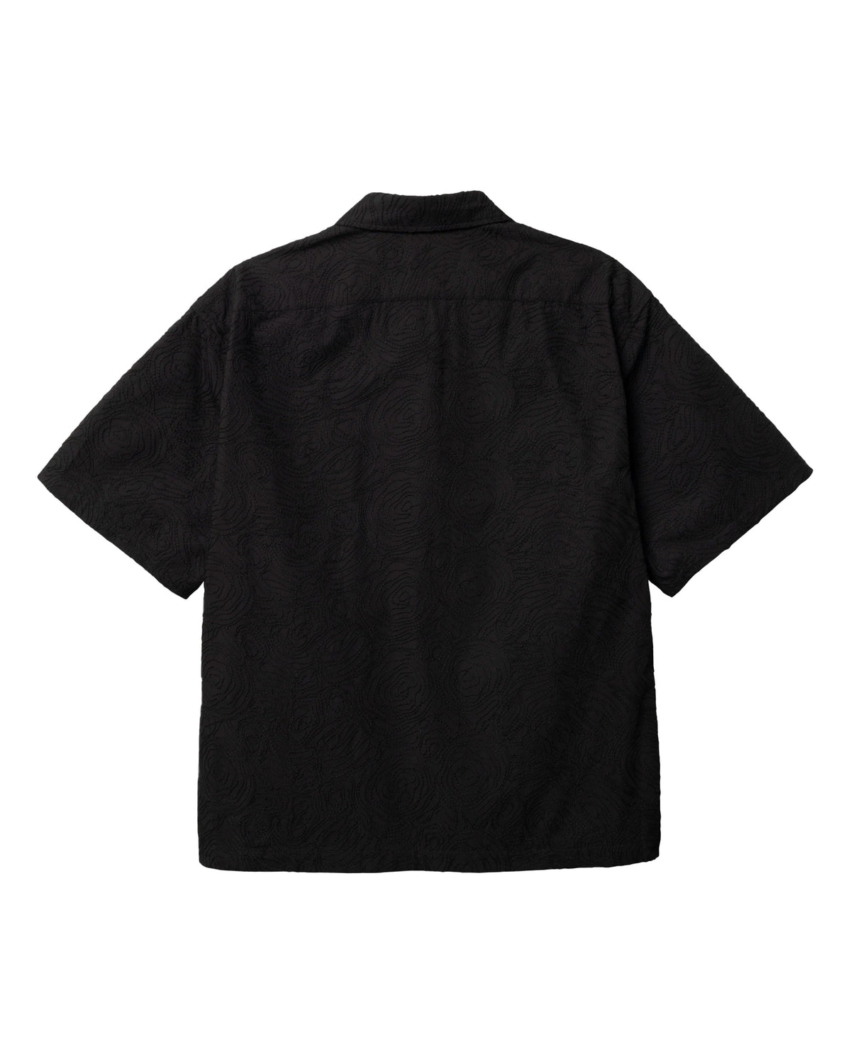 Wbwang Embroidery Shirt Nero