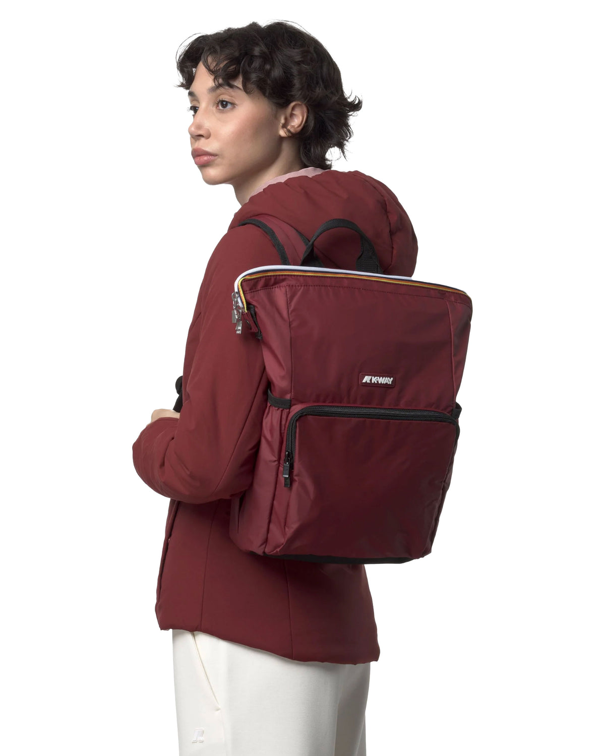 Zaino K-Way Maizy Bordeaux