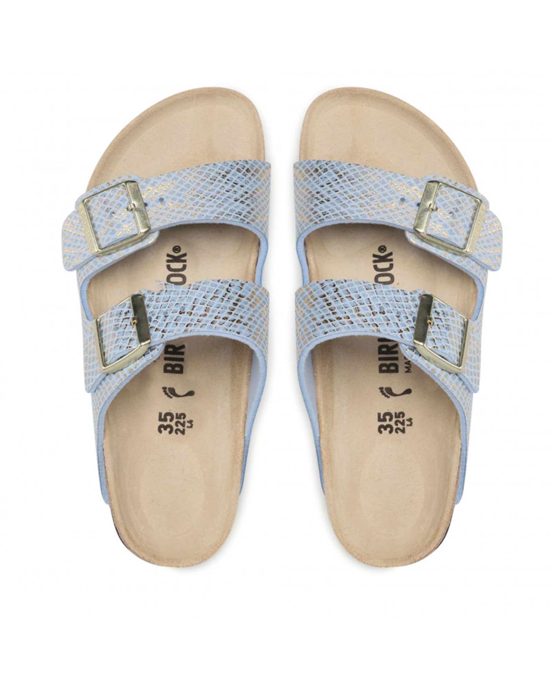 Arizona shiny python dusty blue Calzata Stretta
