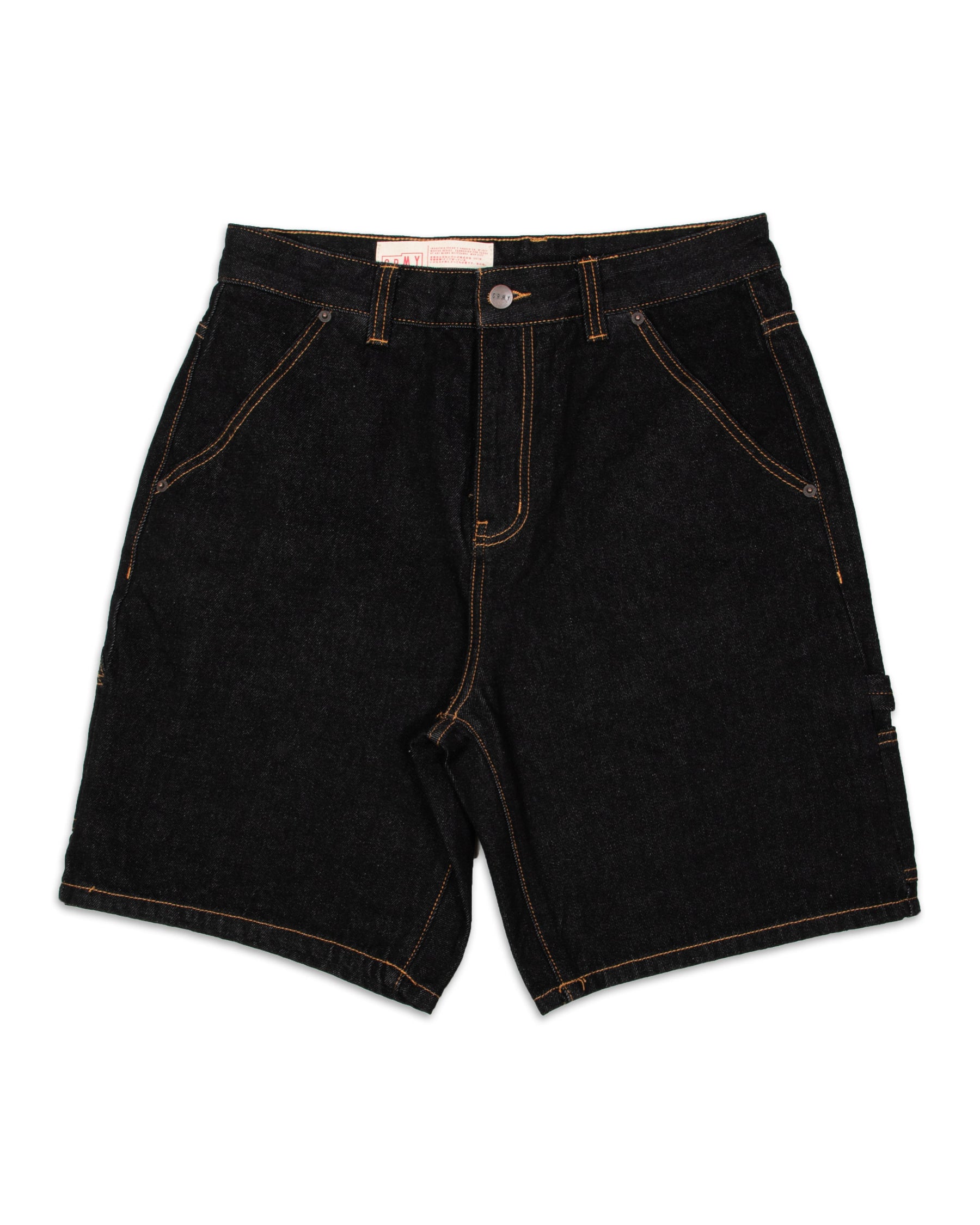 Grimey Day Dreamer Denim Shorts Black
