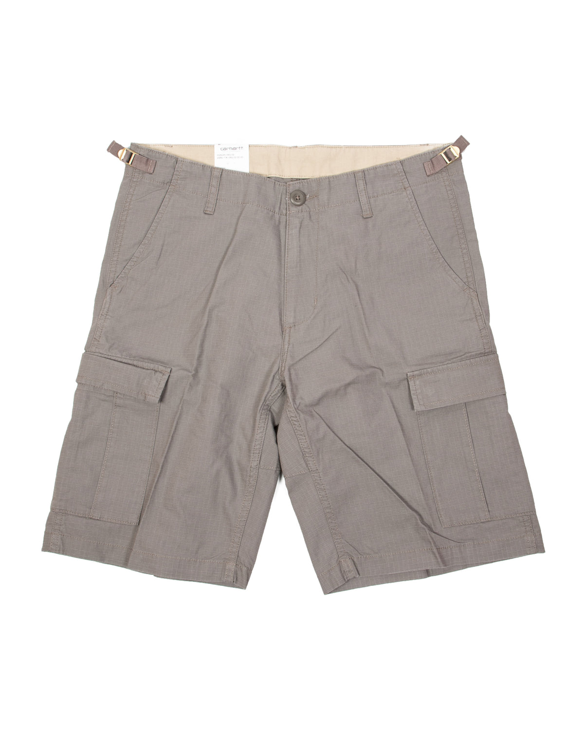 Carhartt Wip Aviation Short Anchor Rinsed Grigio