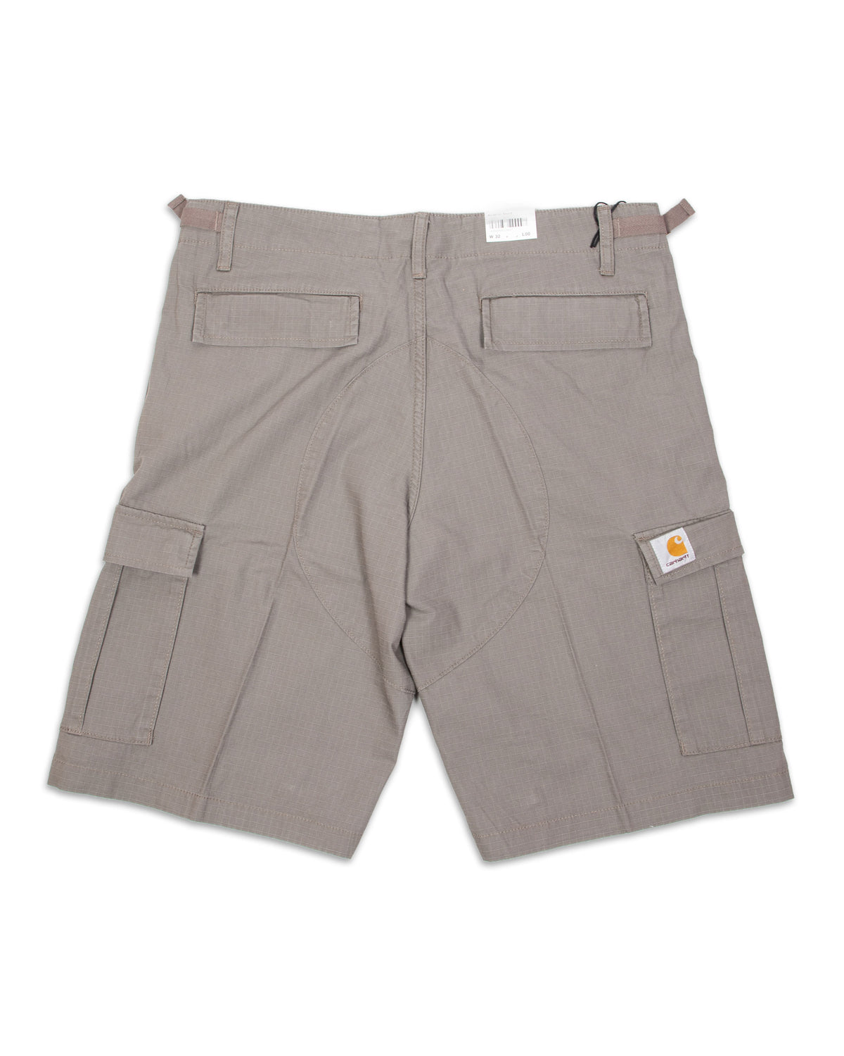 Carhartt Wip Aviation Short Anchor Rinsed Grigio