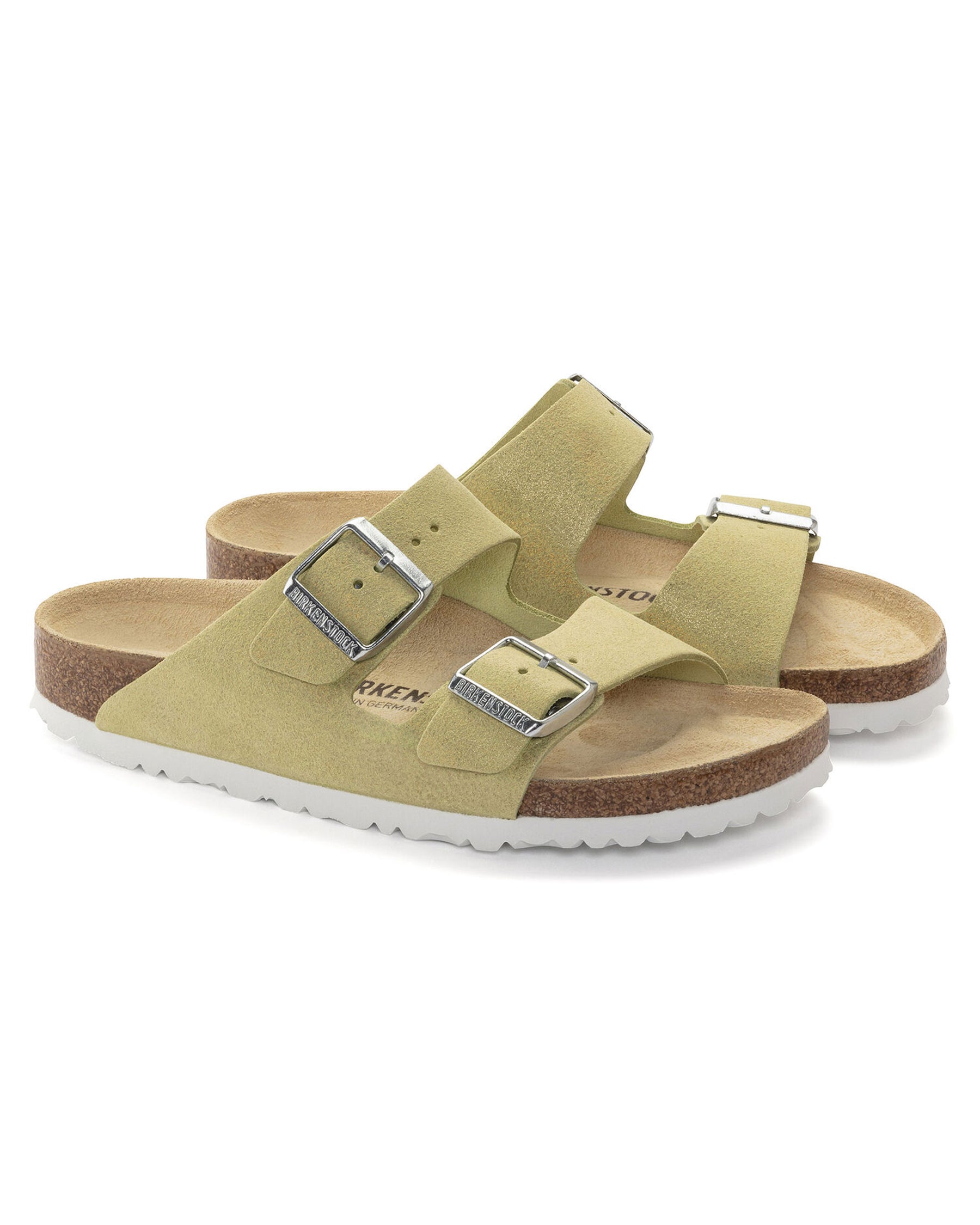 Birkenstock Arizona Shimmering Popcorn Slim Fit