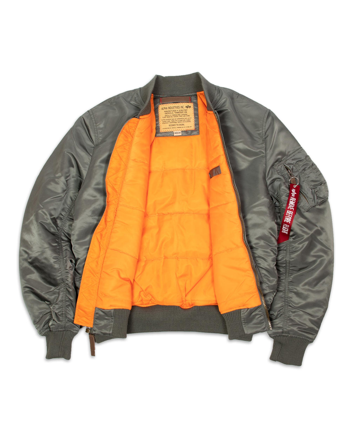 Bomber Alpha Industries MA-1 VF59 Verde 191118-432