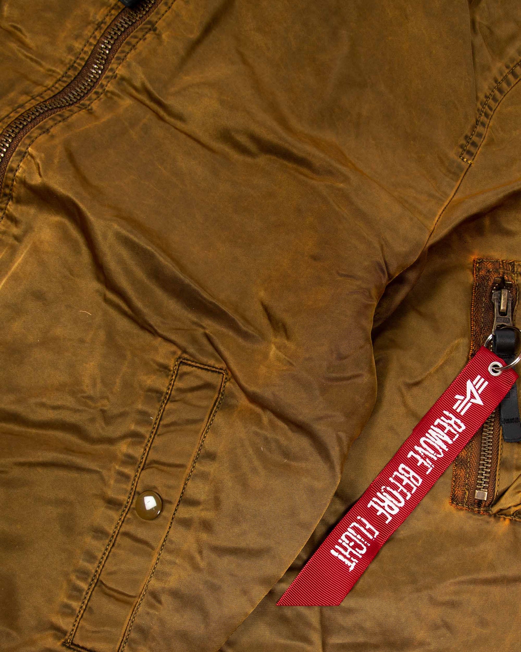Bomber Uomo Alpha Industries MA-1 VFLW Battlewash Orange