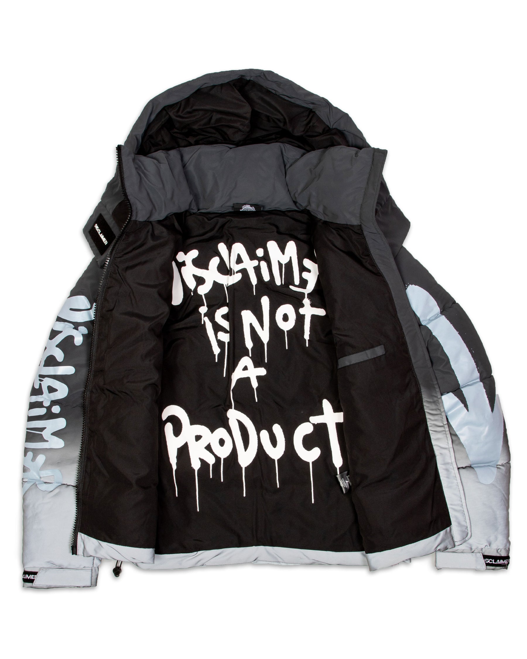 Bomber Disclaimer Reflective Grigio 21IDS50706-Nero