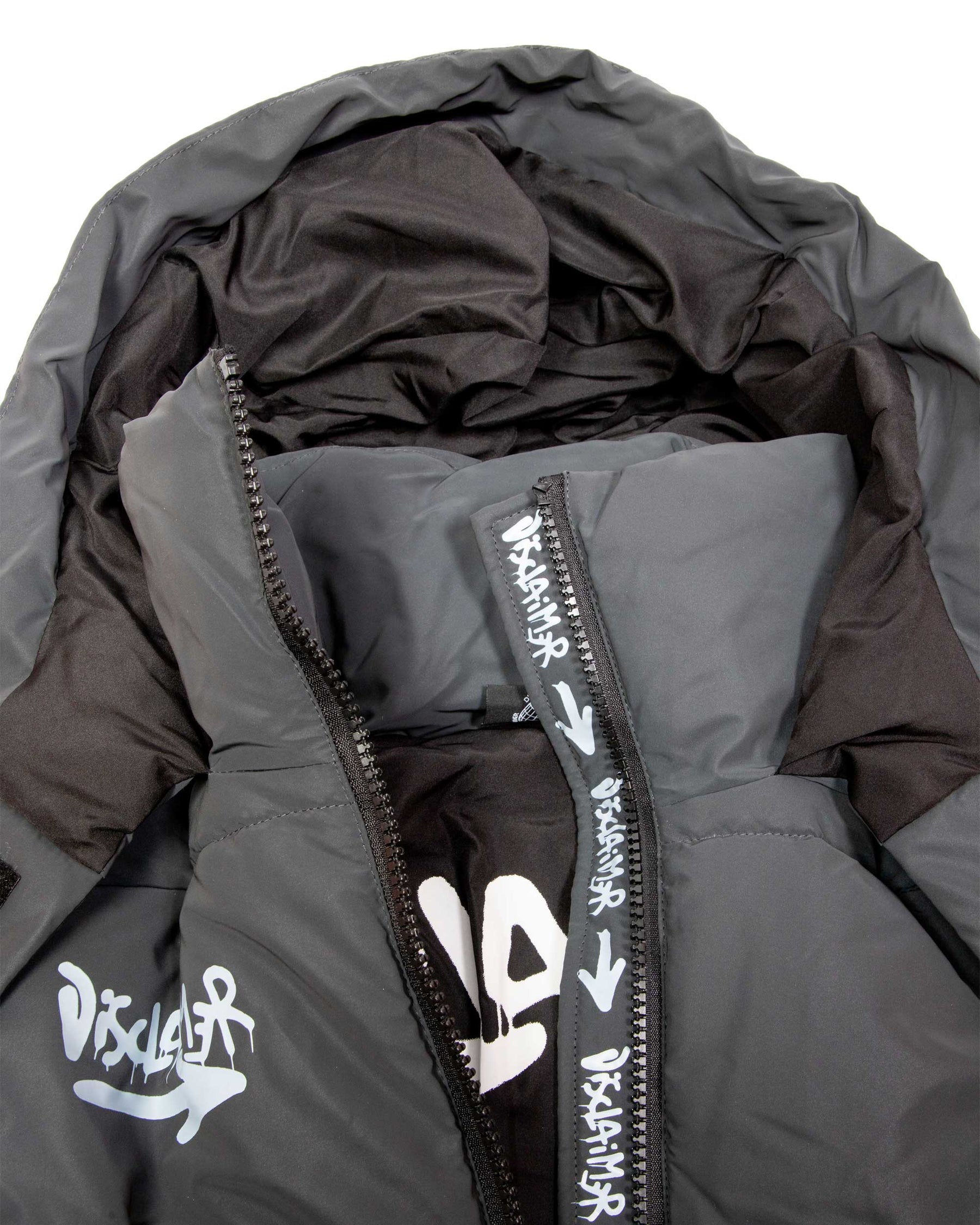 Bomber Disclaimer Reflective Grigio 21IDS50706-Nero