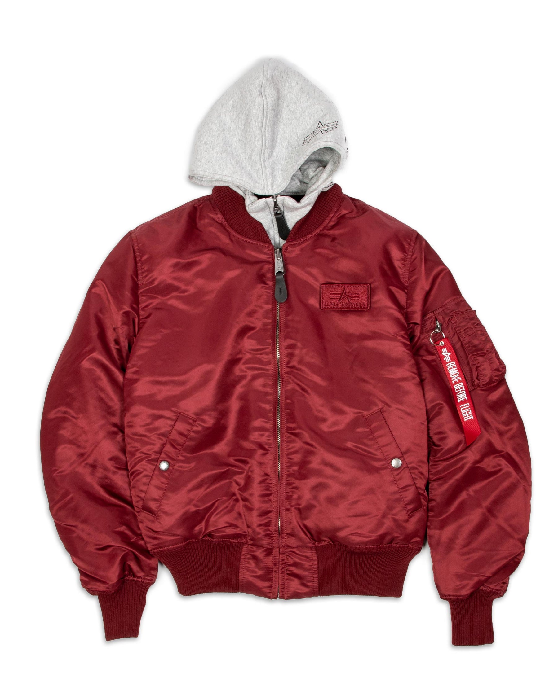 Bomber MA-1 D-Tech Felpa Bordeaux 183110-184