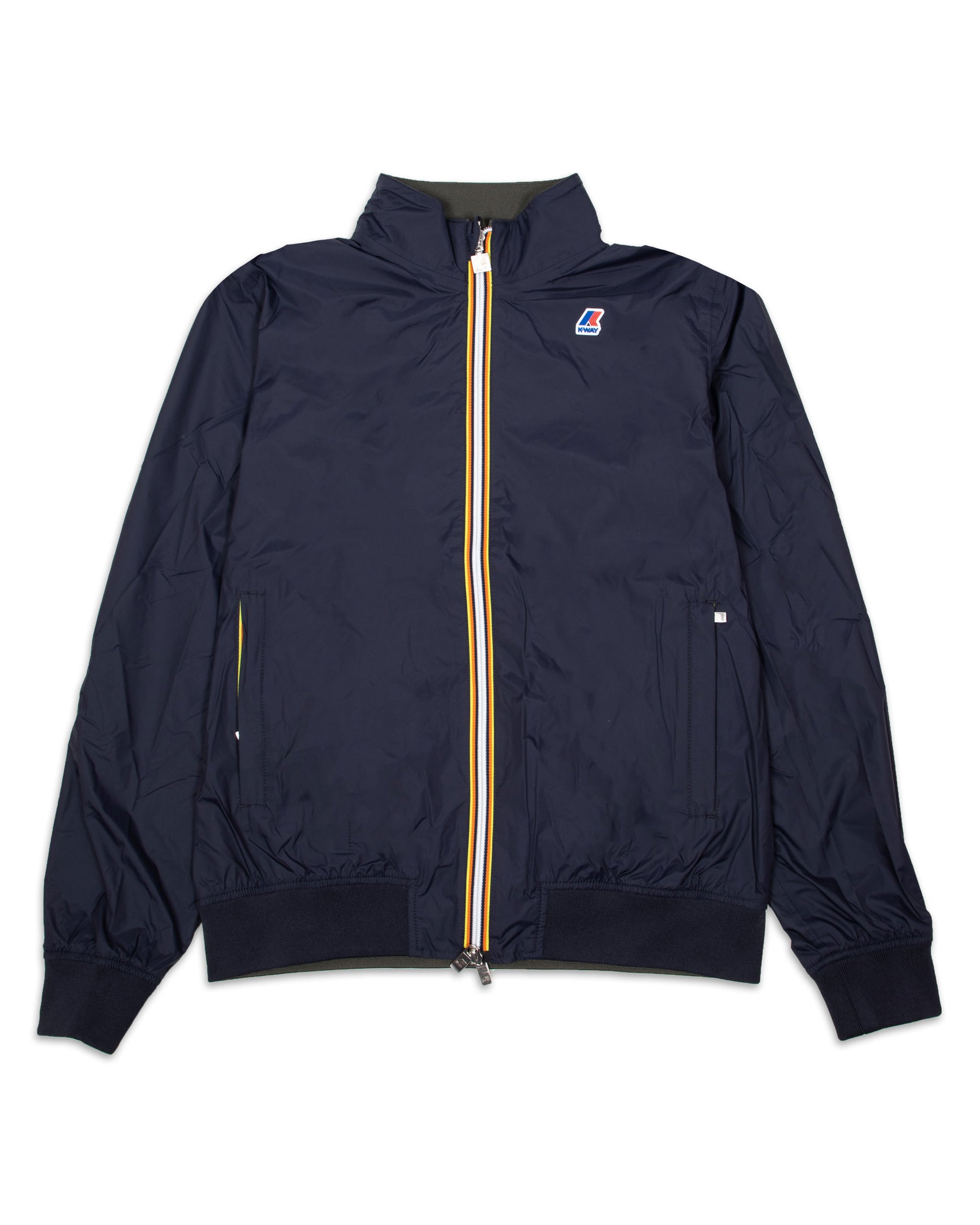 Bomber Reversibile K-Way Arsene Plus 2.0 Double Blu