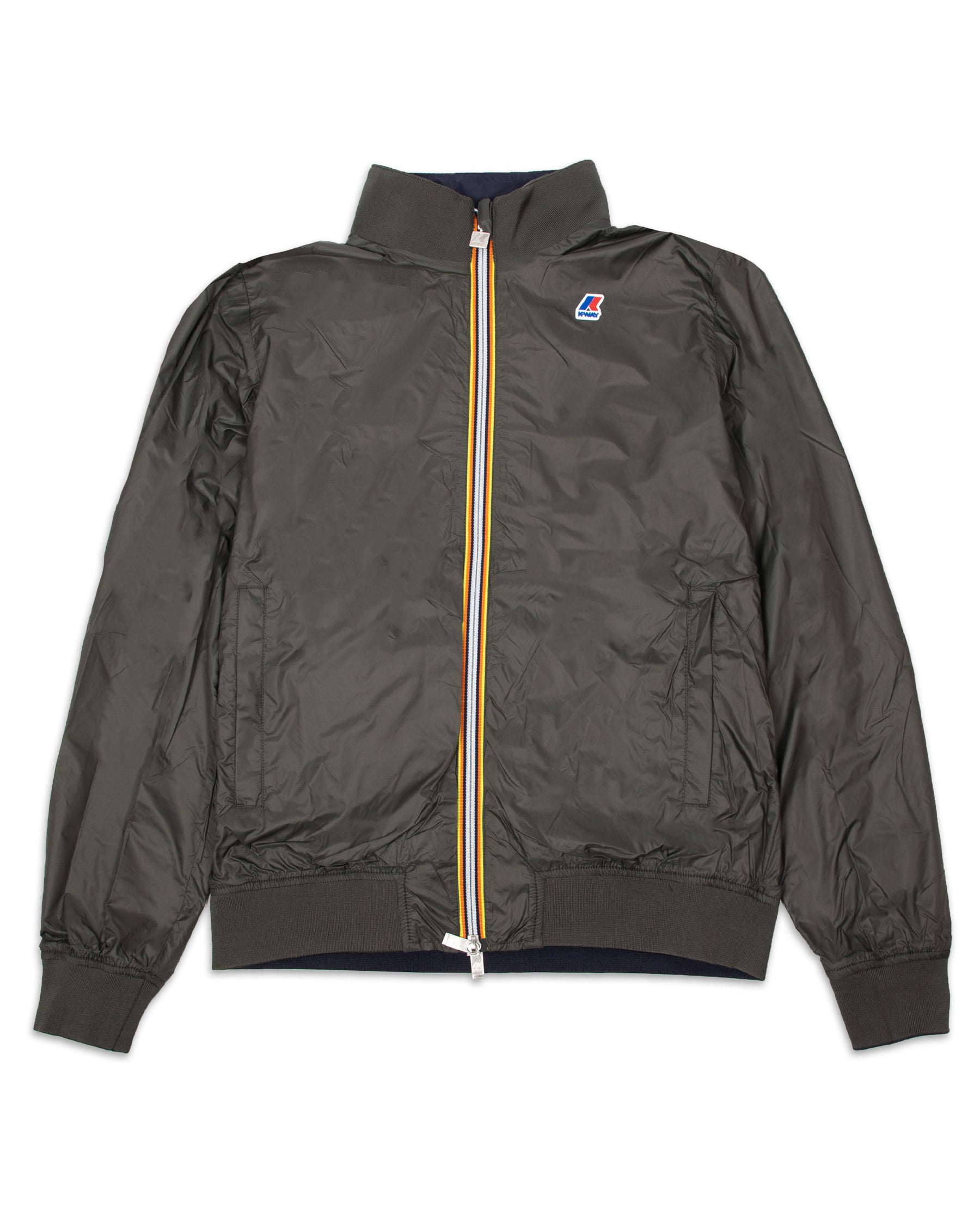 Bomber Reversibile K-Way Arsene Plus 2.0 Double Blu