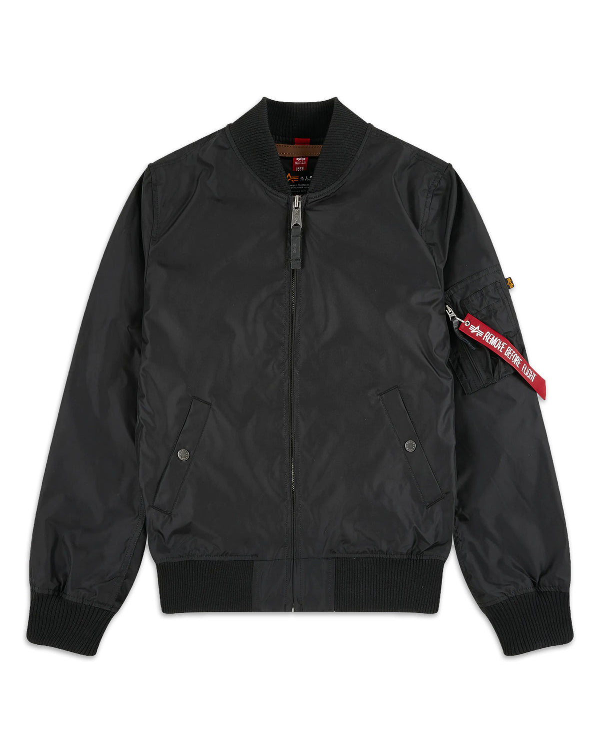 Man Jacket Alpha Industries MA-1 TT Black