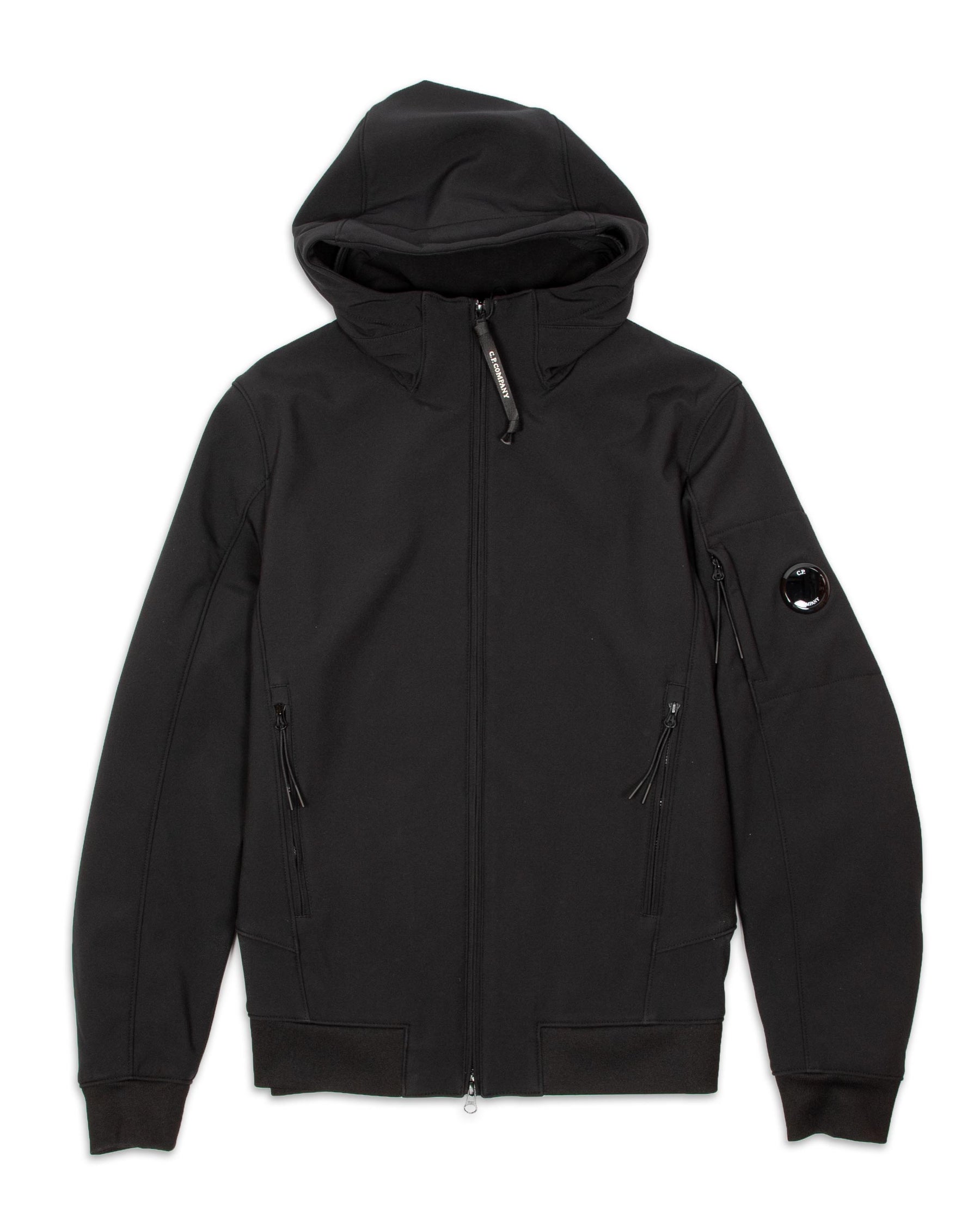 CP Company Bomber Shell Jacket Nero