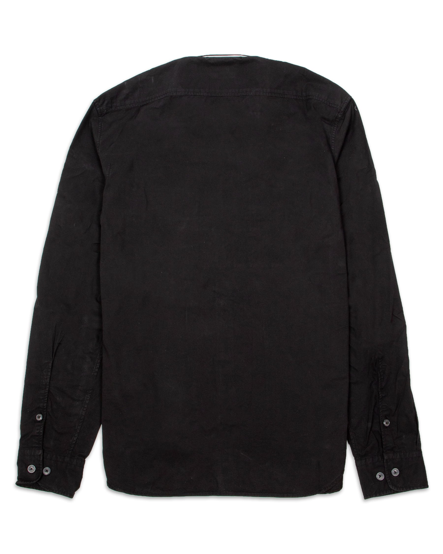 Camicia Gabardine Utility Shirt Nero 12CMSH088A-002824G-999