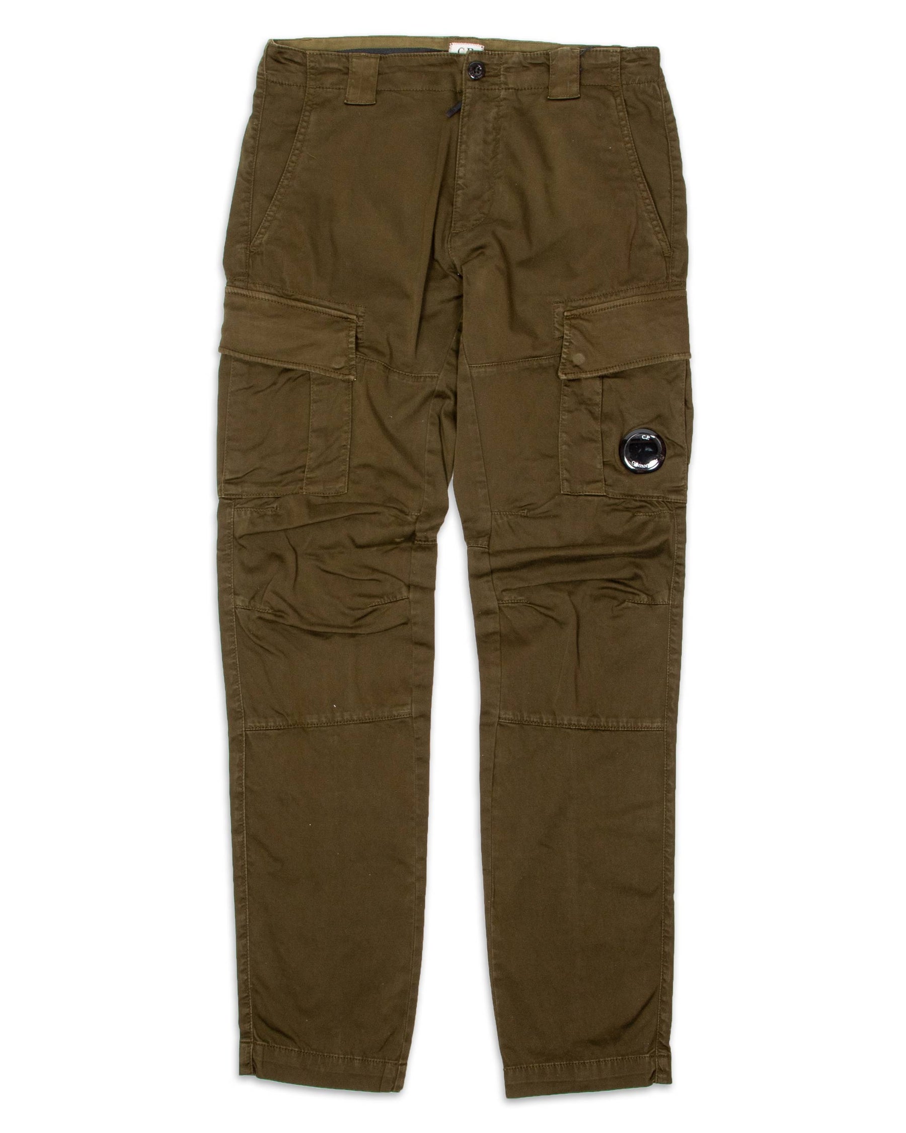 Cargo Pant Satin Stretch Verde 12CMPA056A-005694G-683