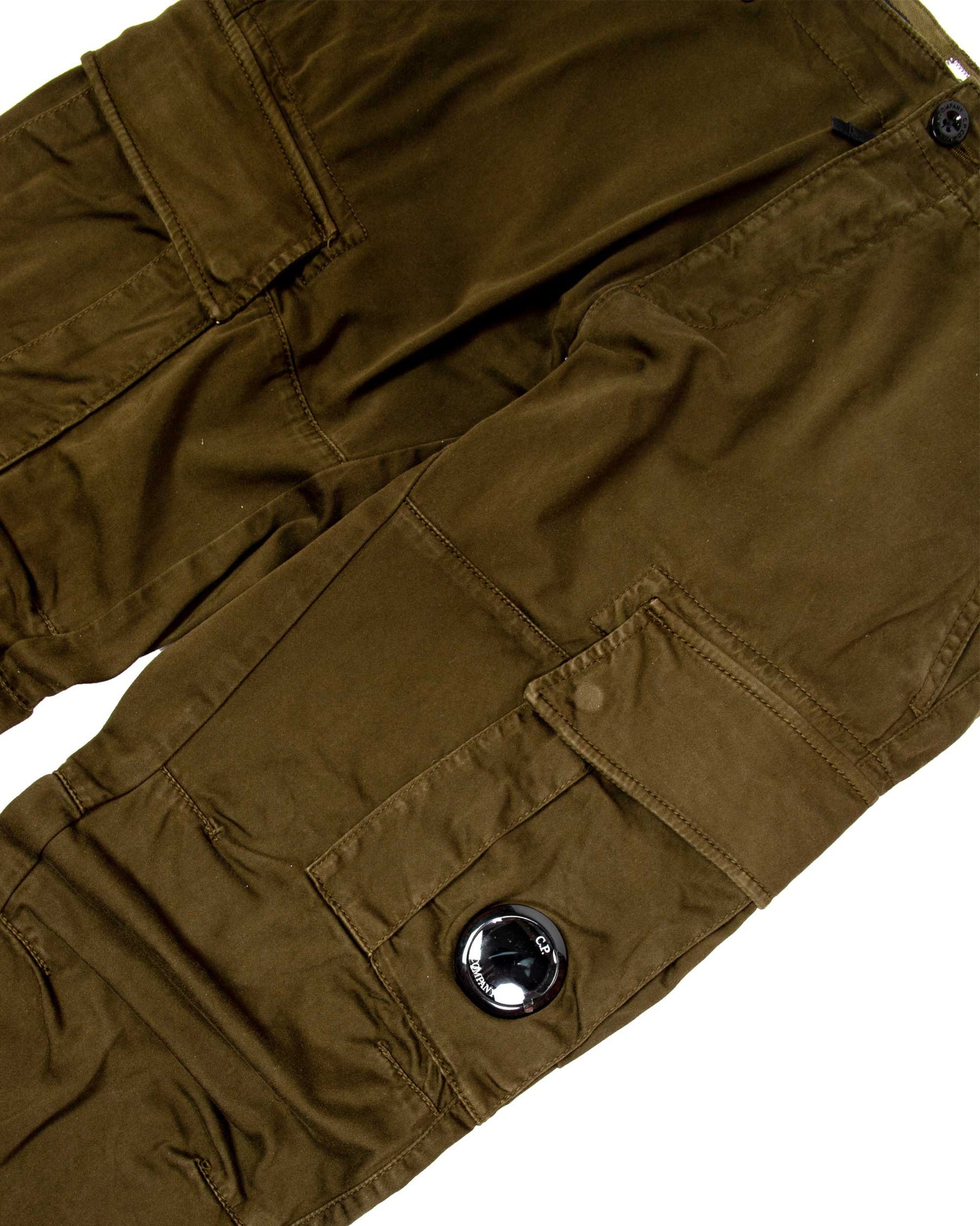 Cargo Pant Satin Stretch Verde 12CMPA056A-005694G-683