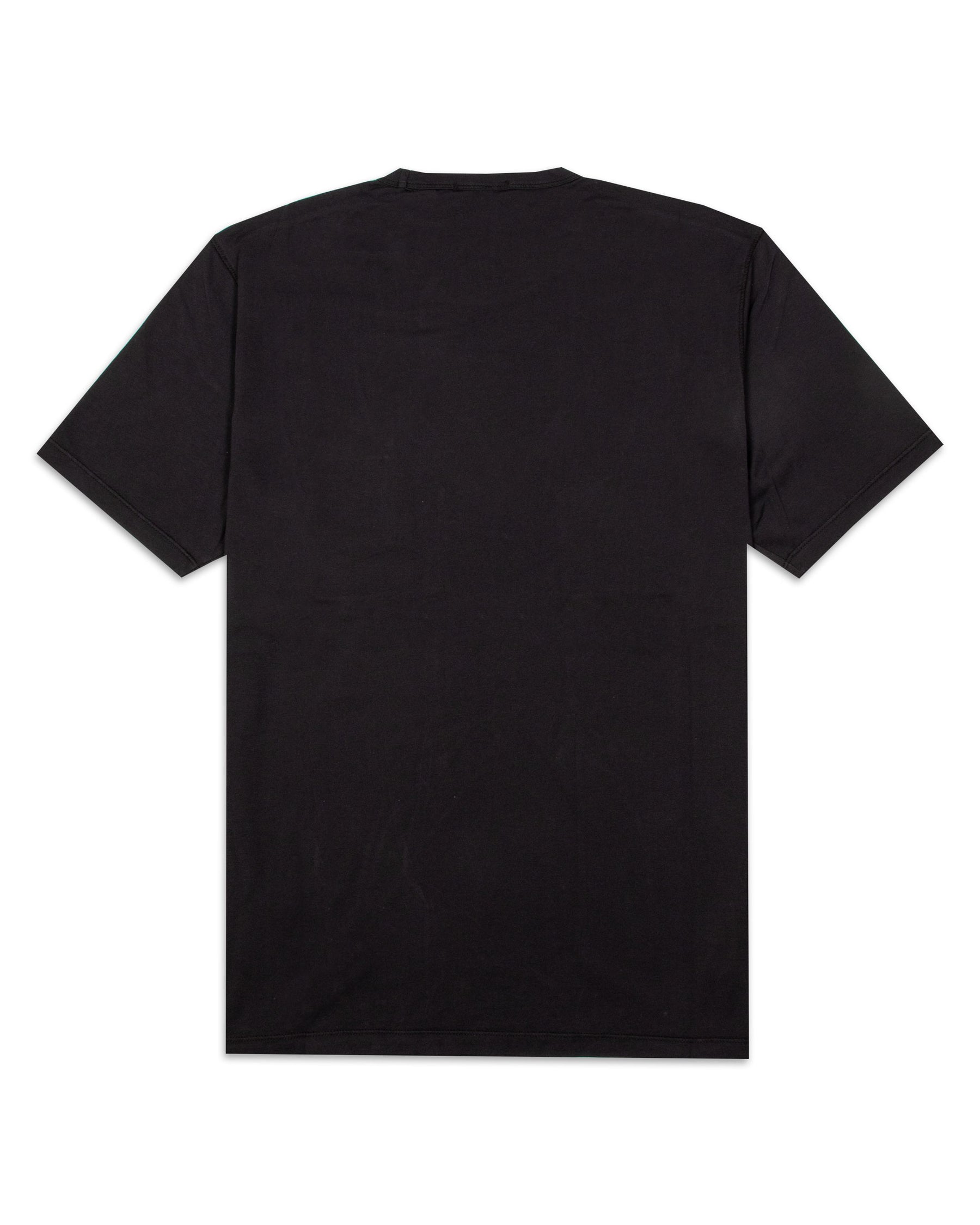Mercerized Chest Pocket T-shirt Nero 12CMTS038A-006130G-999