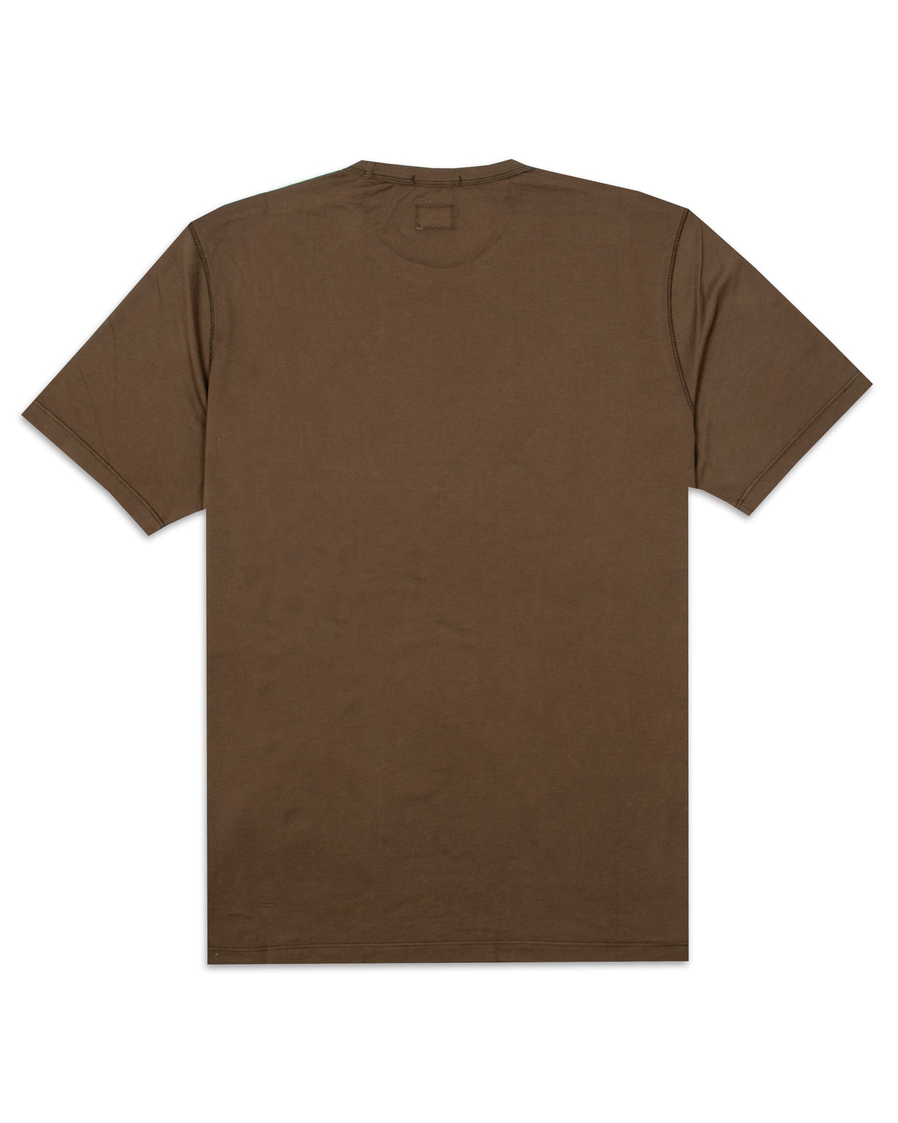 Mercerized Chest Pocket T-shirt Verde 12CMTS038A-006130G-683