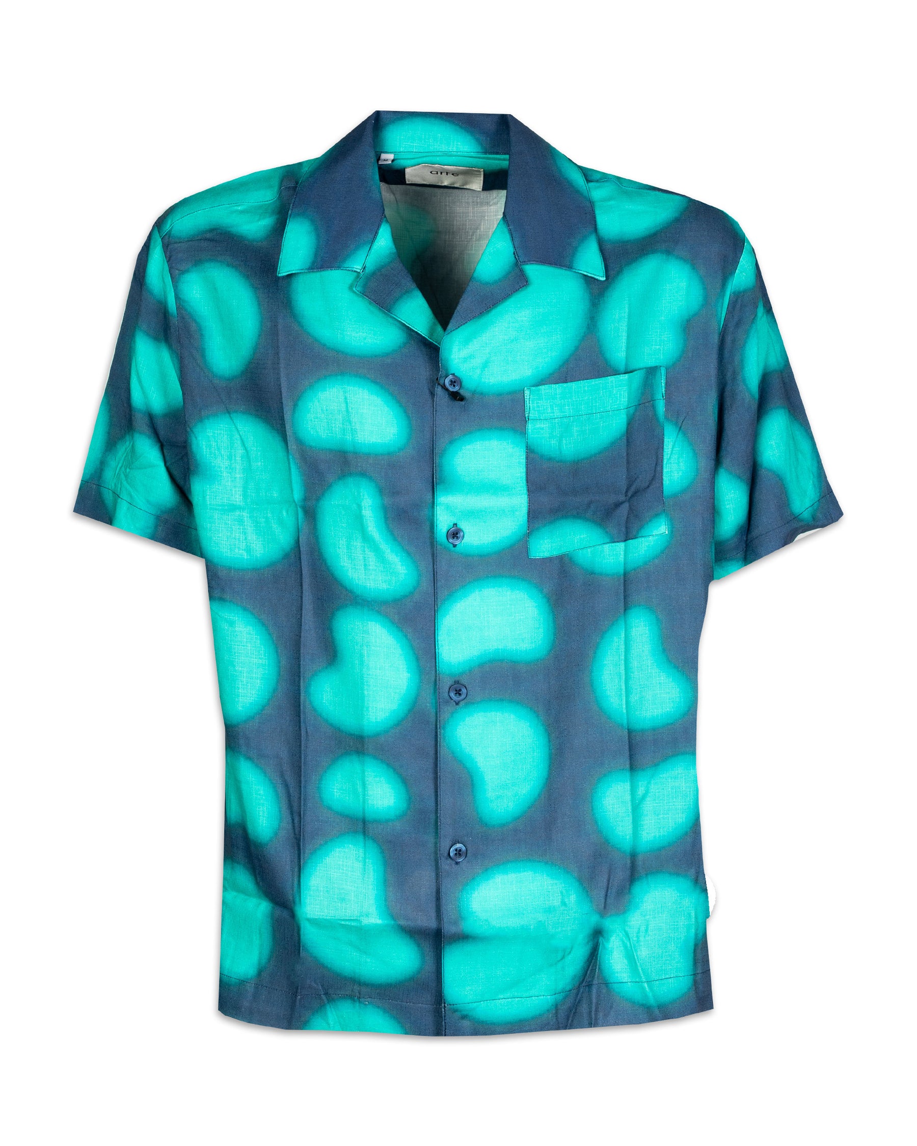 Camicia Uomo Arte Antwerp Scottie Print Verde