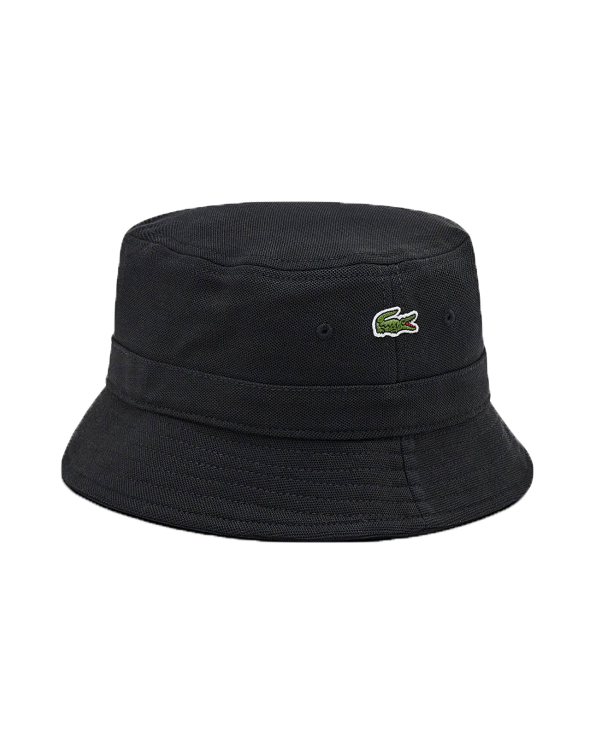 Cappello Bucket Lacoste Nero