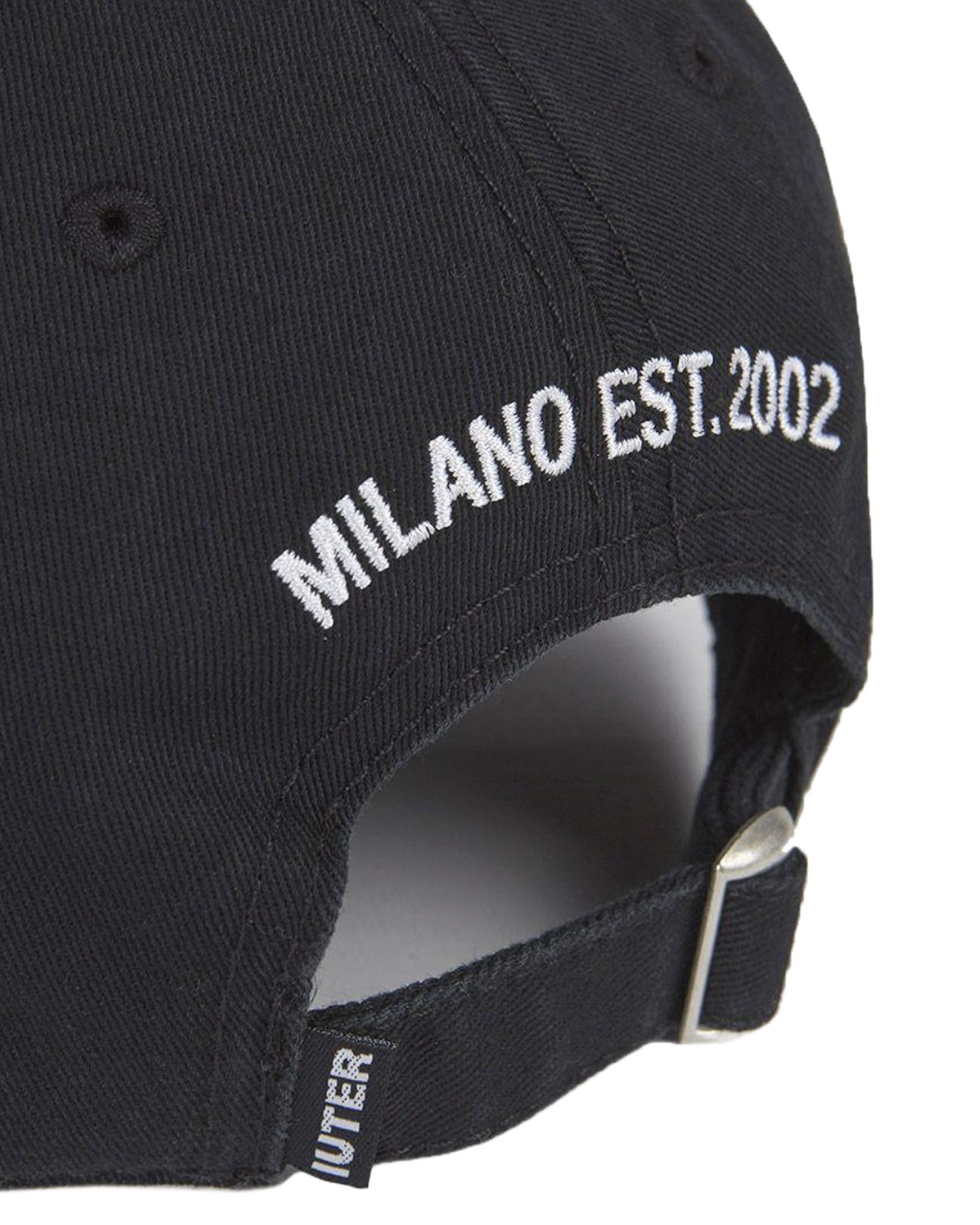 Cappello Iuter Logo Dad Hat CRVRIDHP01-BLACK