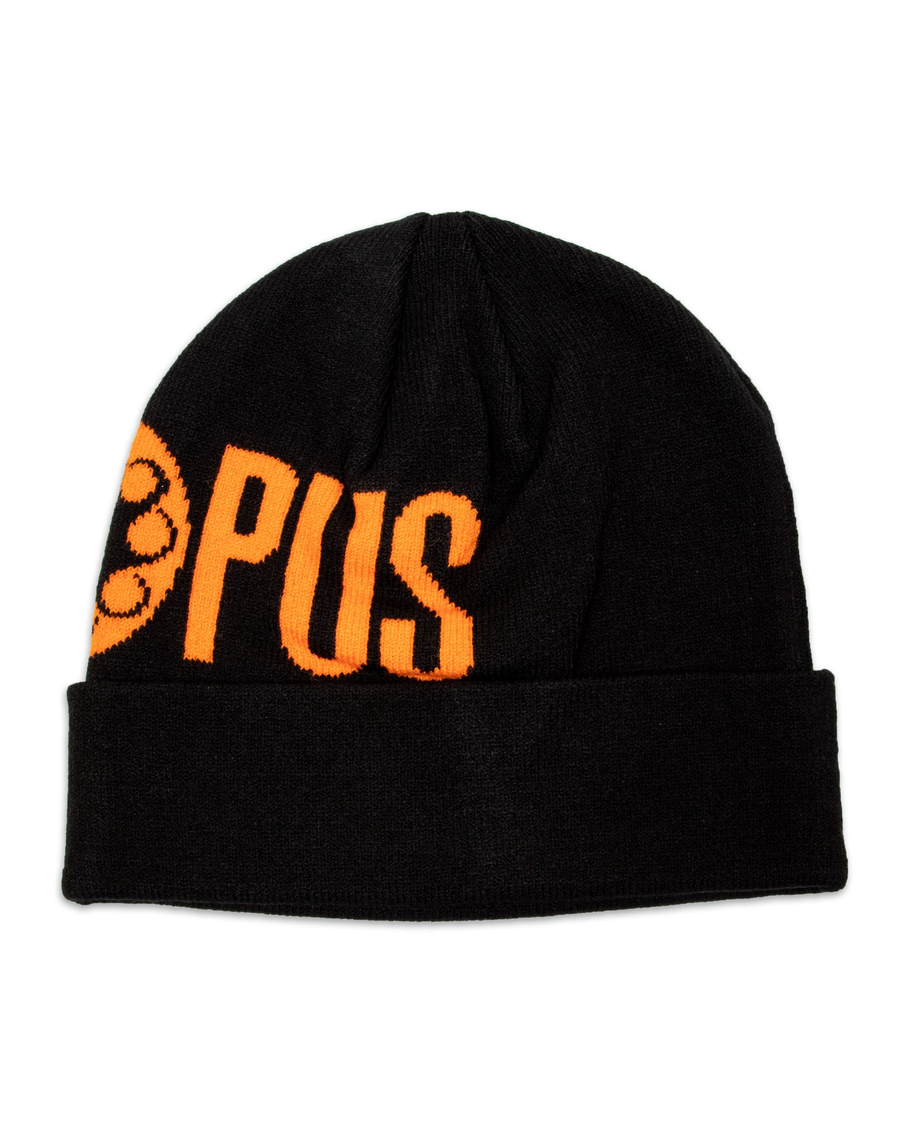 Cappello Octopus Logo Fold Beanie 21WOBNP01-Black