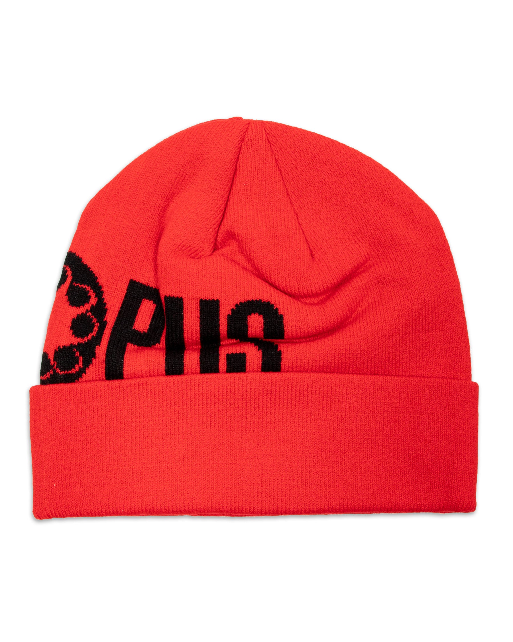 Cappello Octopus Logo Fold Beanie 21WOBNP03-Red