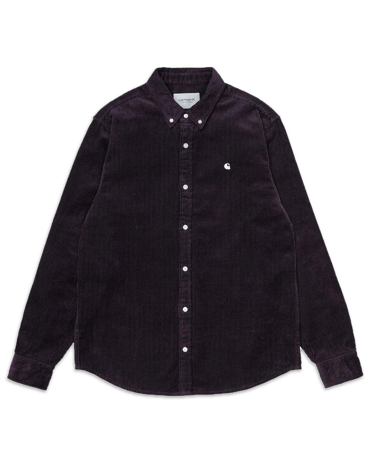 Carhartt Madison Cord Shirt Prune I029958-0L0XX