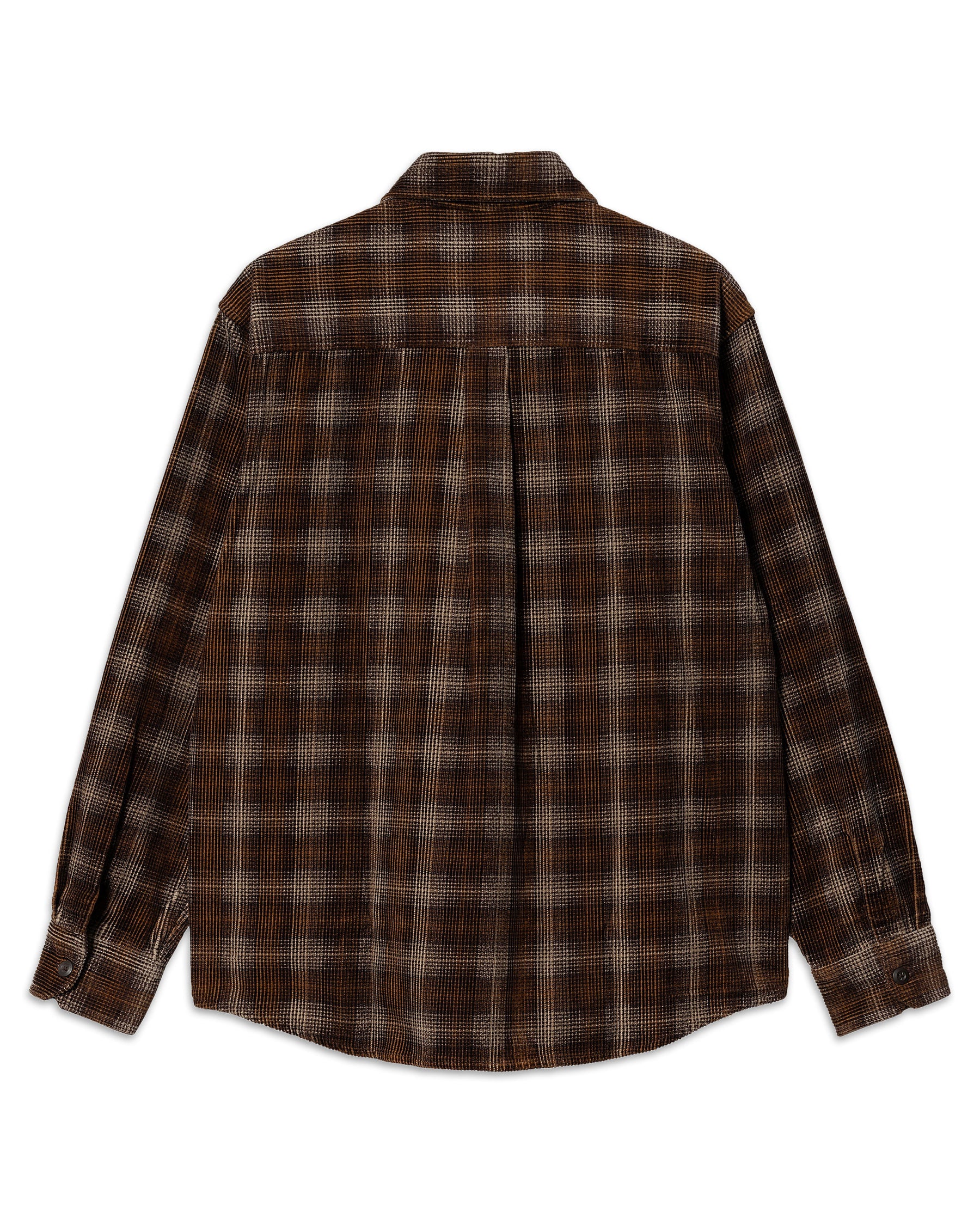 Carhartt Wip L S Flint Shirt Hamilton Brown