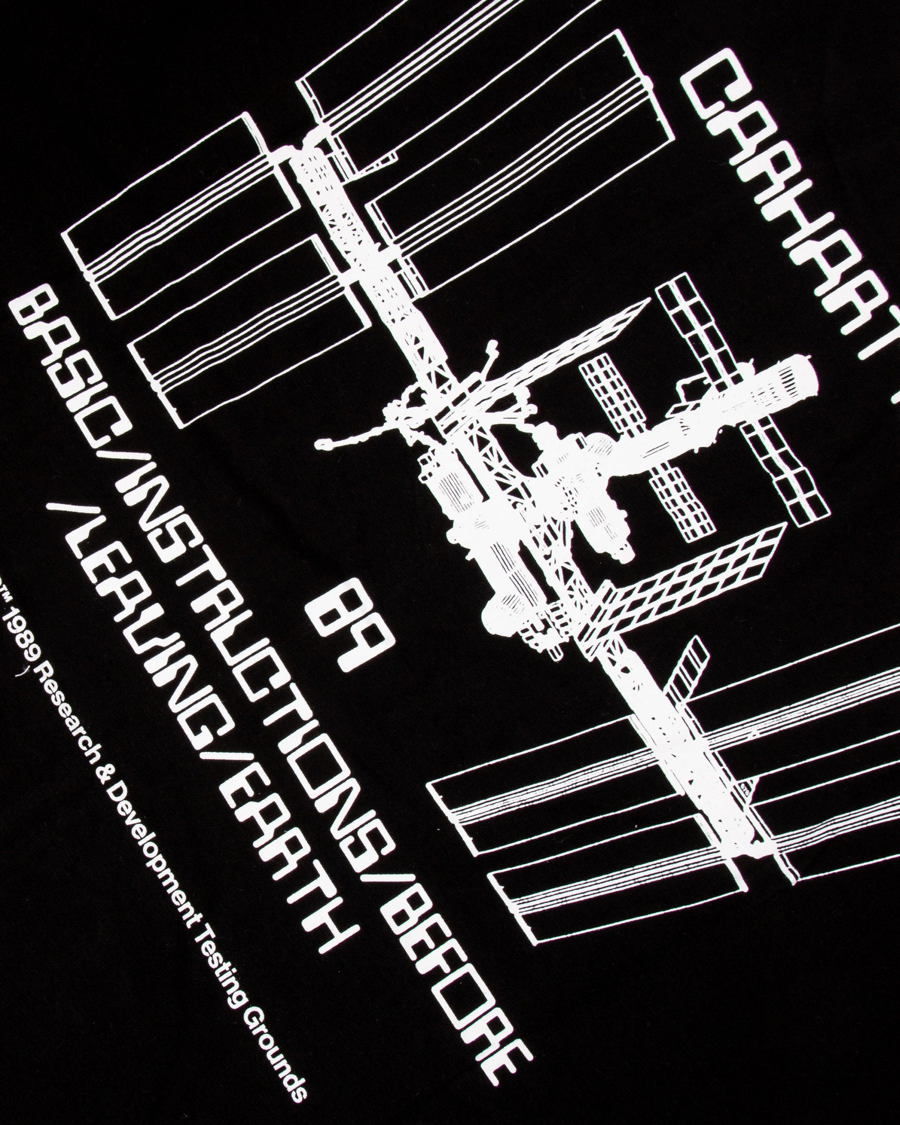 Leaving Earth T-Shirt Nero I030196-0D2XX