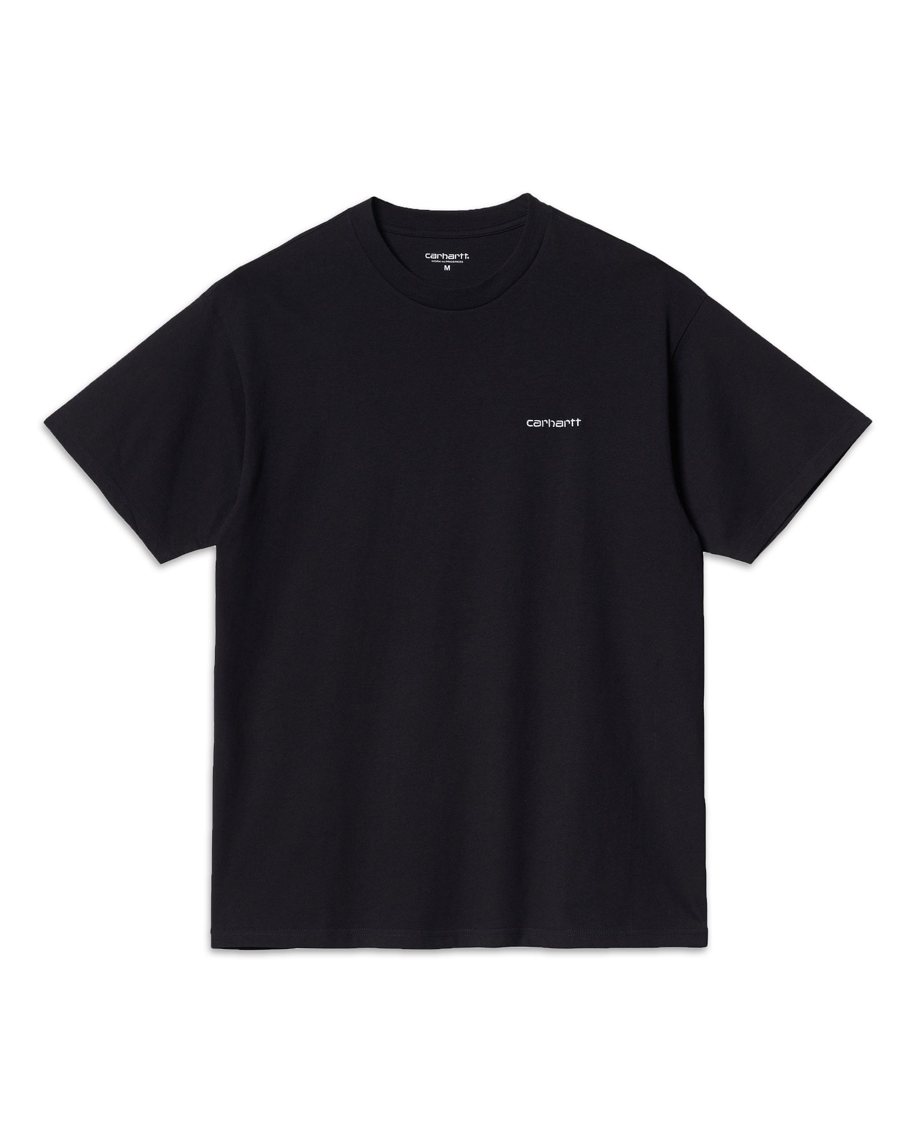 Carhartt Wip Script Embroidery T-shirt Black