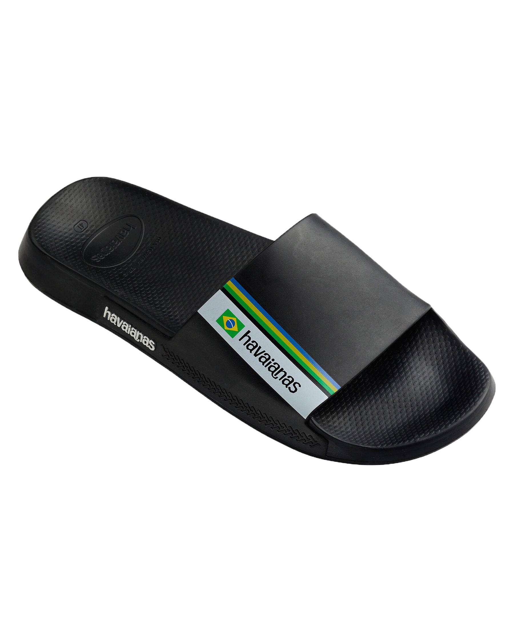 Ciabatte Havaianas Slide Brasil Nero