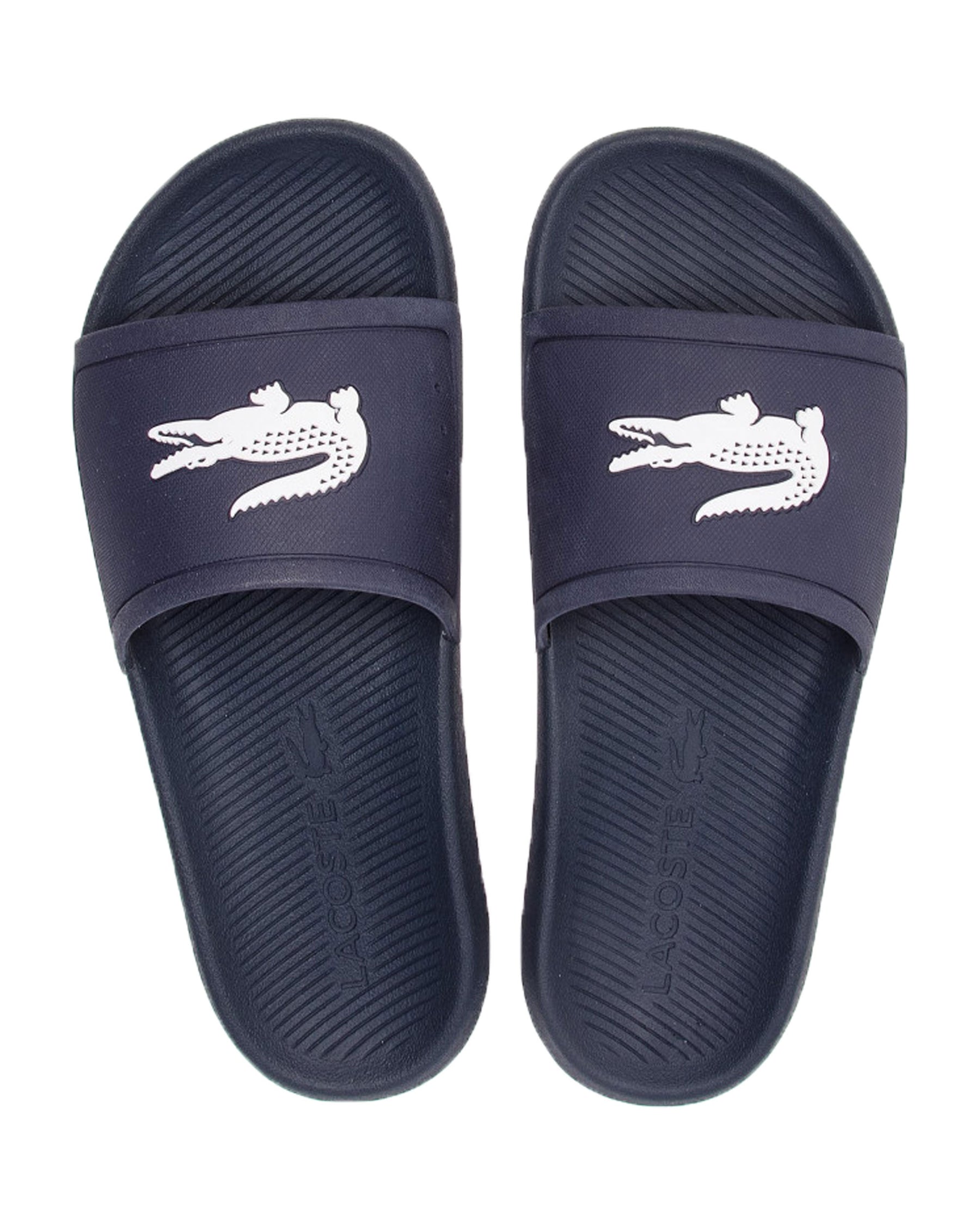 Ciabatte Lacoste Croco Slide 119 Blu