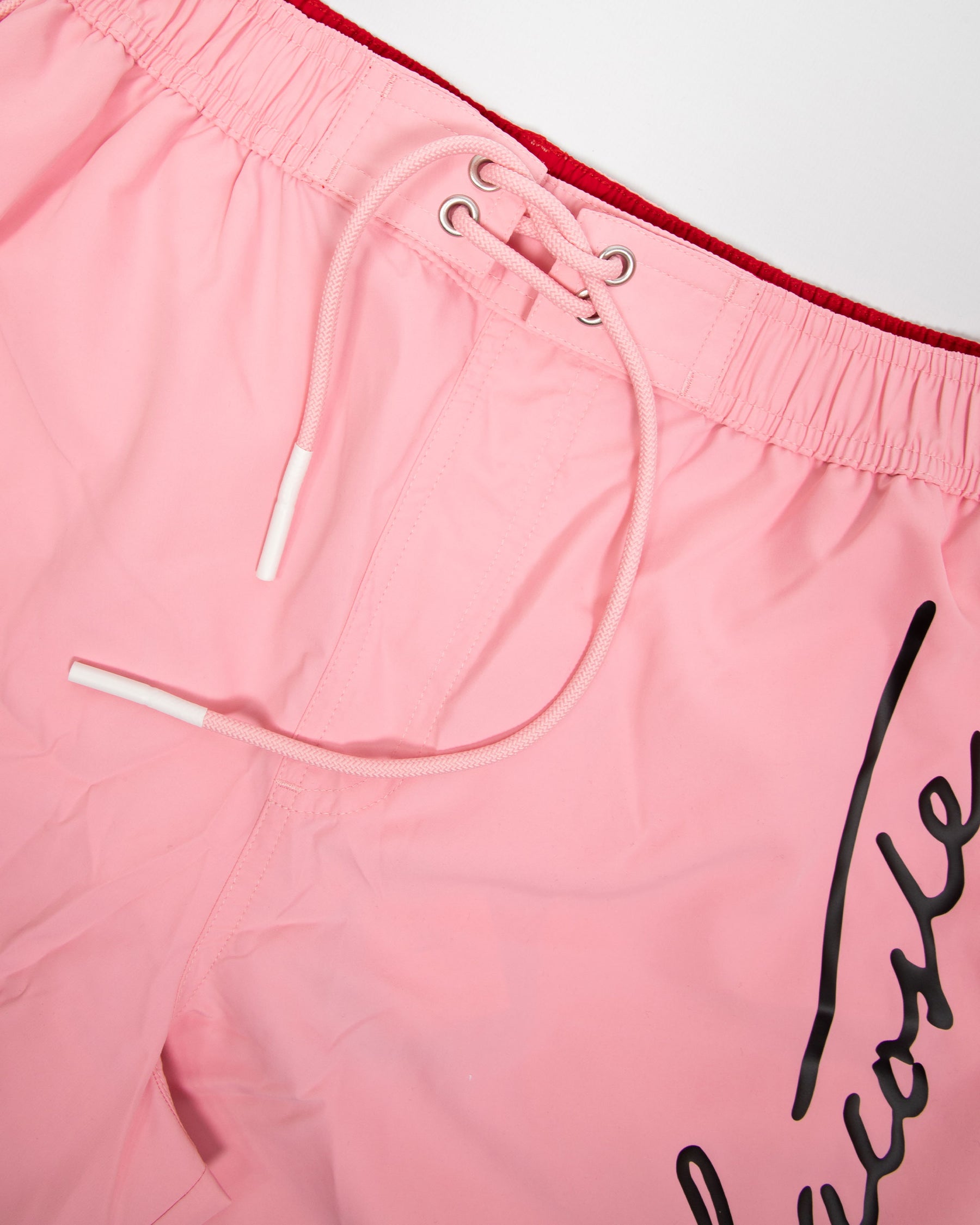 Costume Boxer Uomo Lacoste Big Logo Rosa