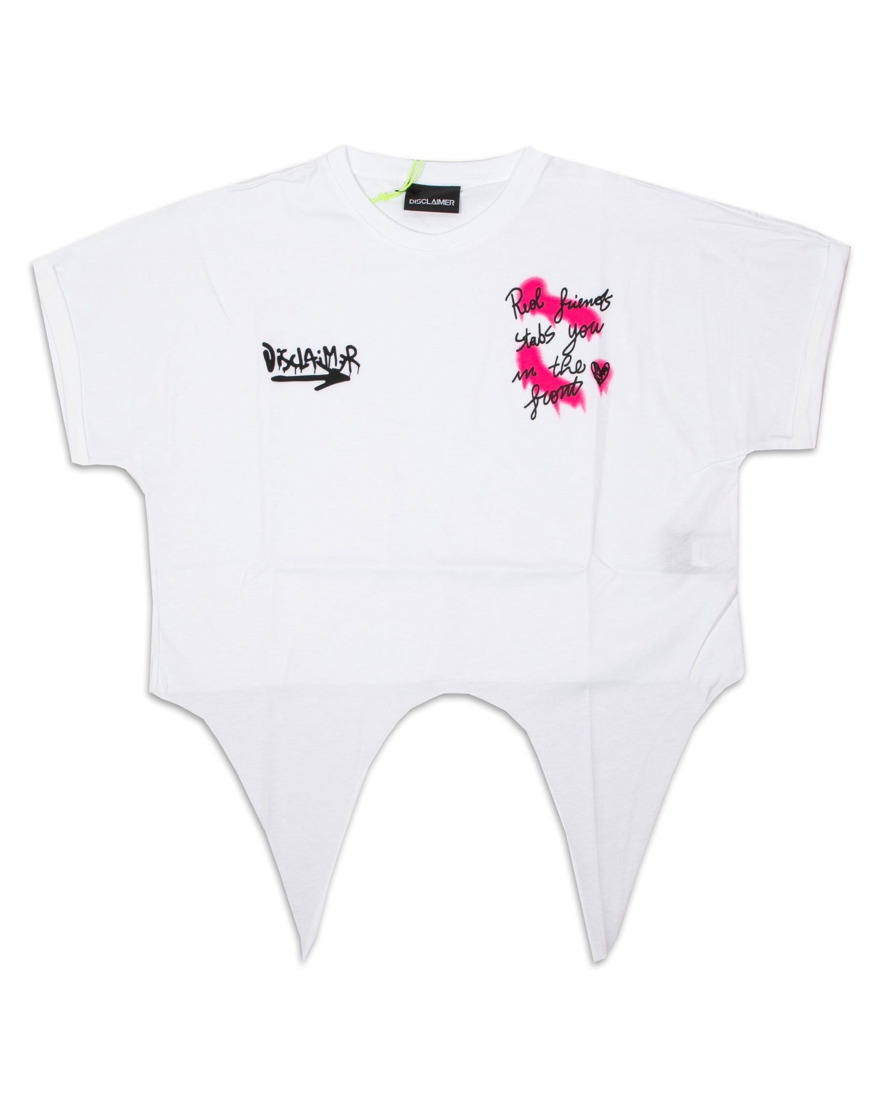 Crop T-Shirt 22EDS51700-Bianco