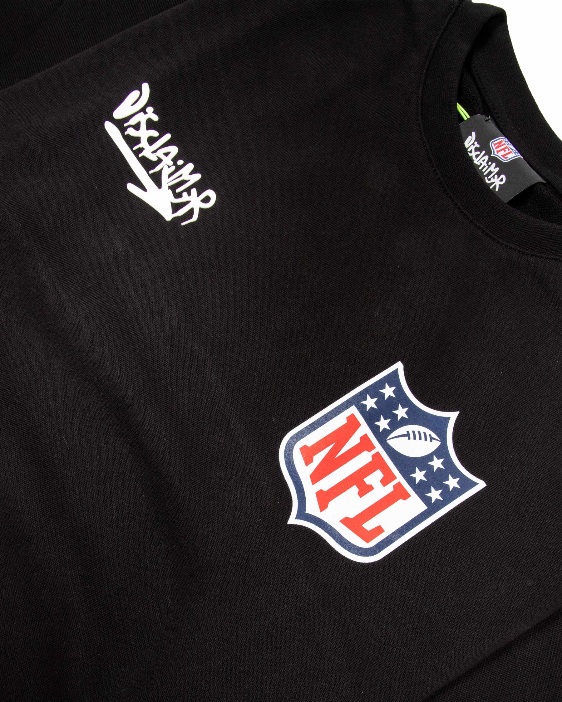 Felpa NFL Nero 22ENF53001-Nero