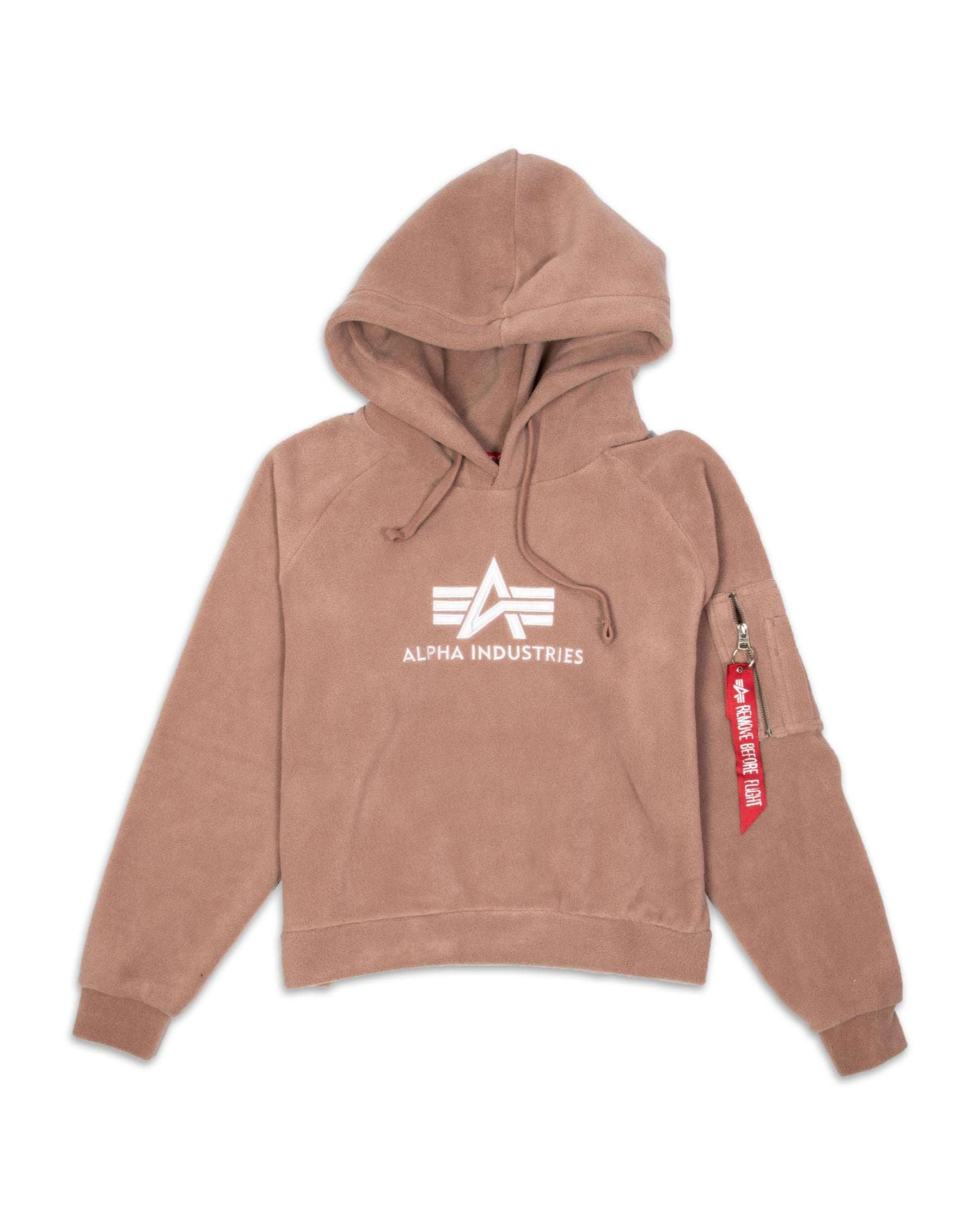 Felpa Alpha Industries polar Hoodie Cipria 128055-416