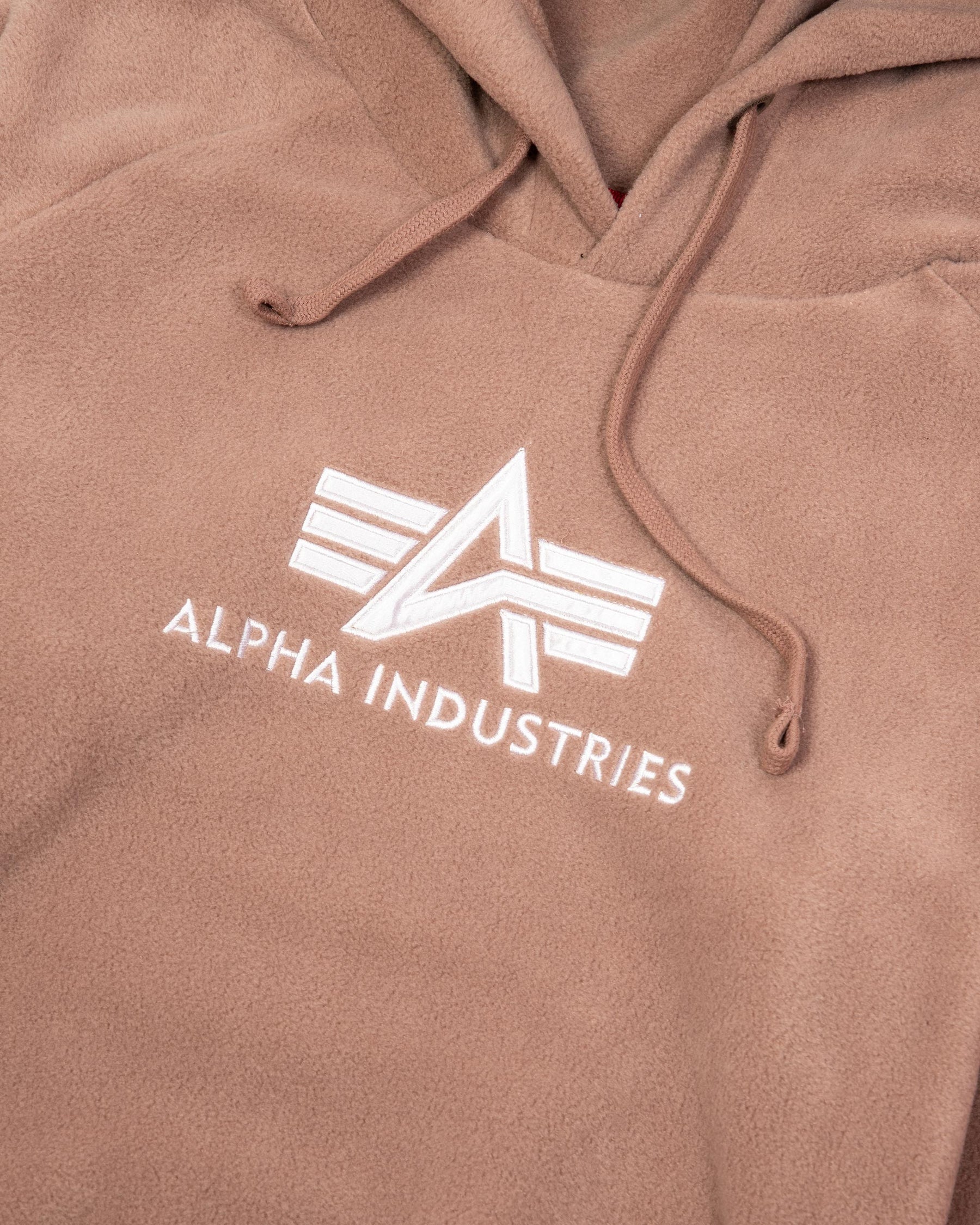 Felpa Alpha Industries polar Hoodie Cipria 128055-416