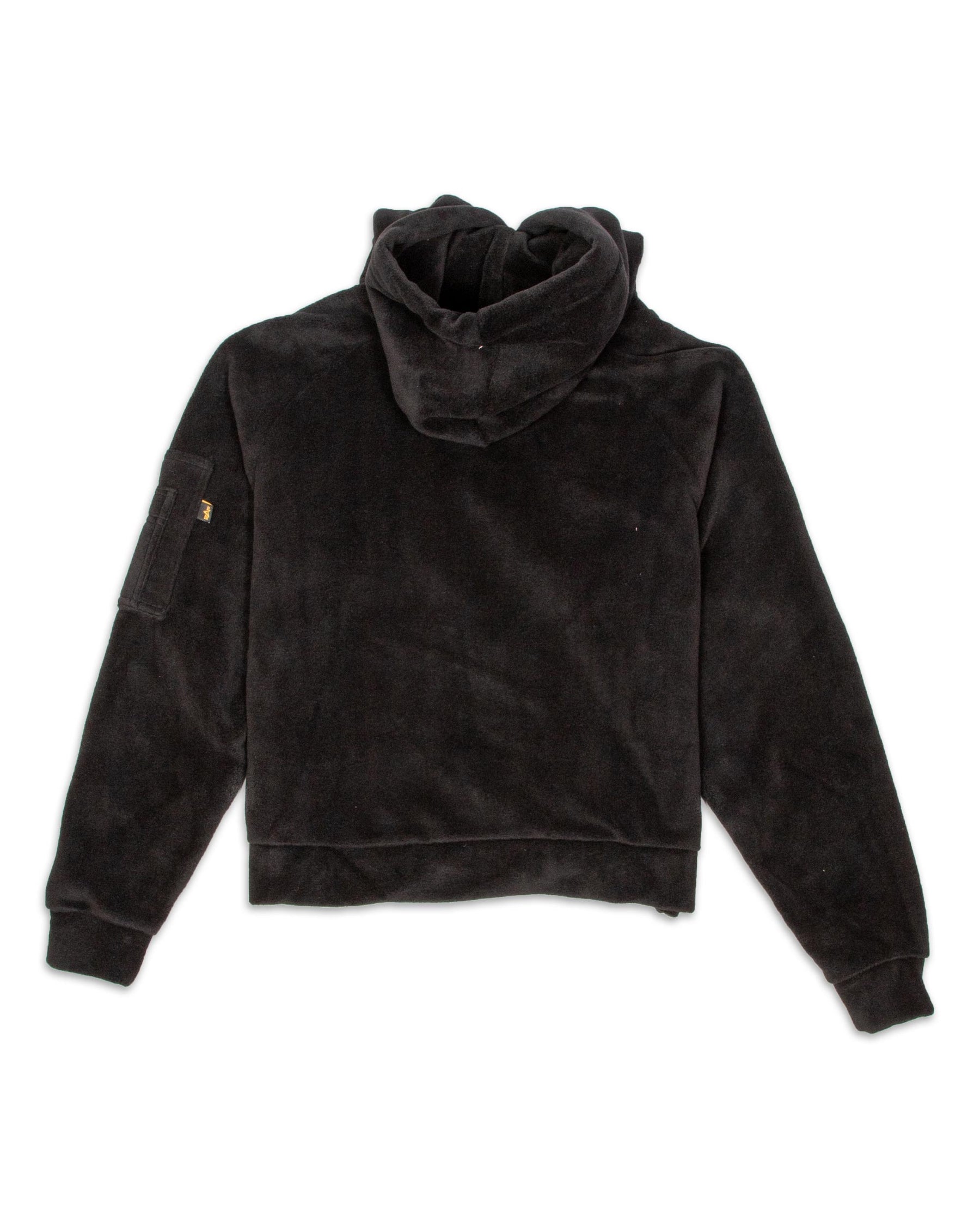 Felpa Alpha Industries polar Hoodie Nero 128055-03
