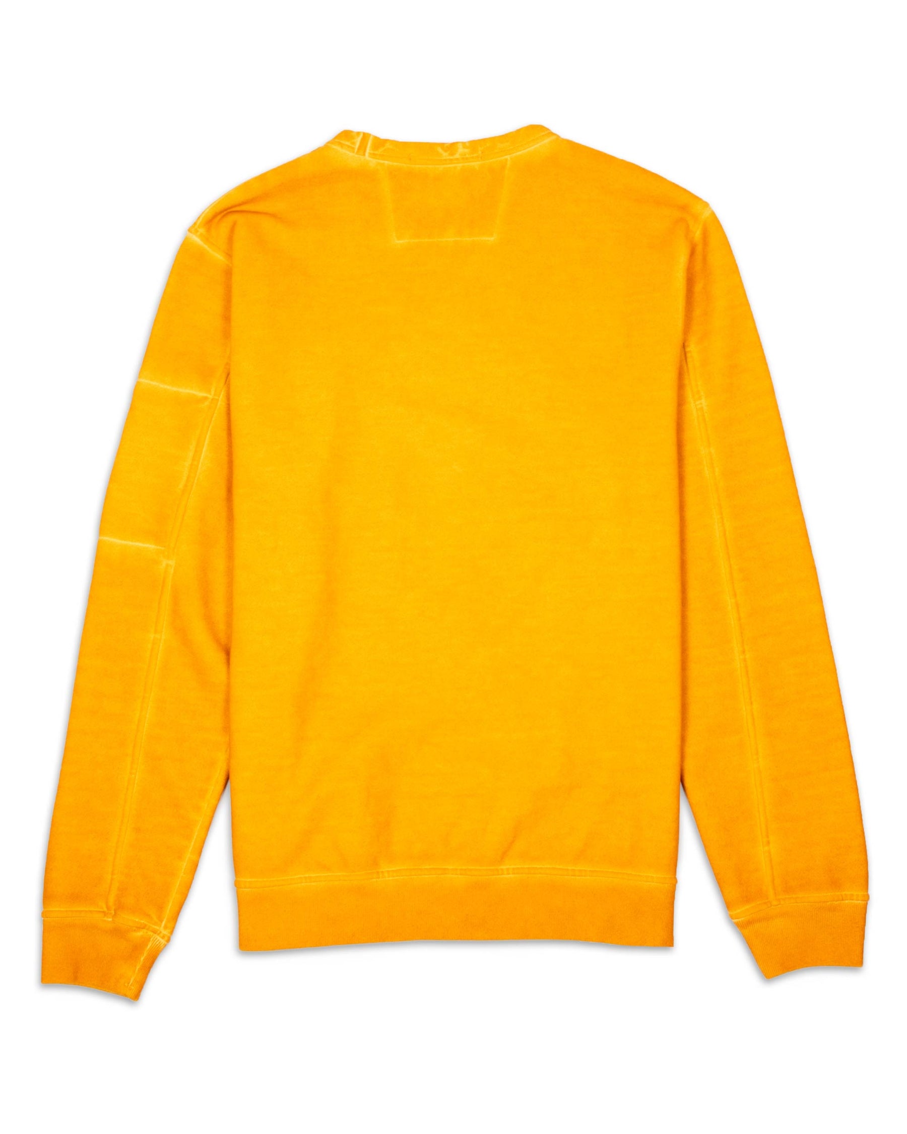 Felpa CP Company Diagonal Fleece Arancione