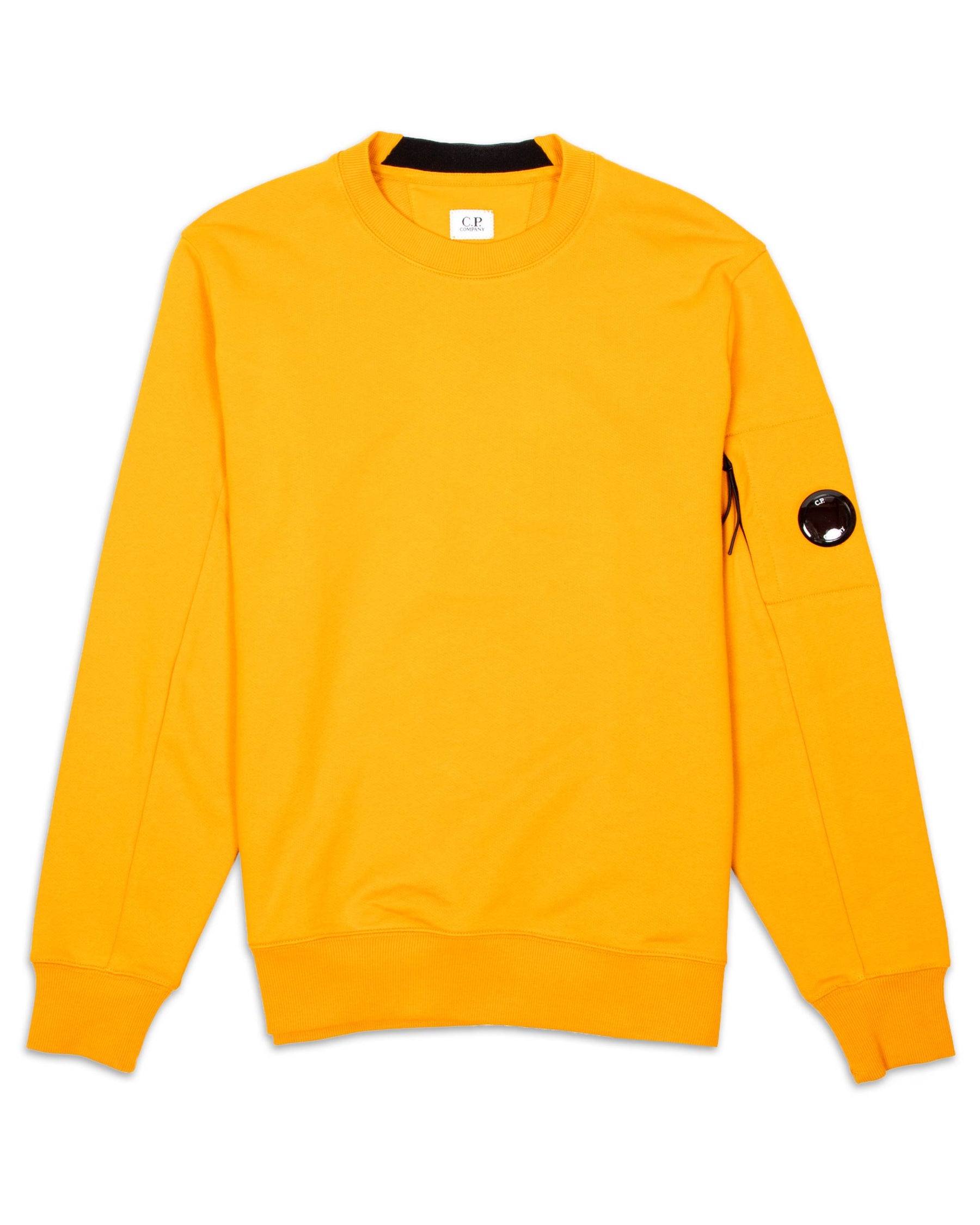 Felpa CP Company Diagonal Raised Fleece Arancione