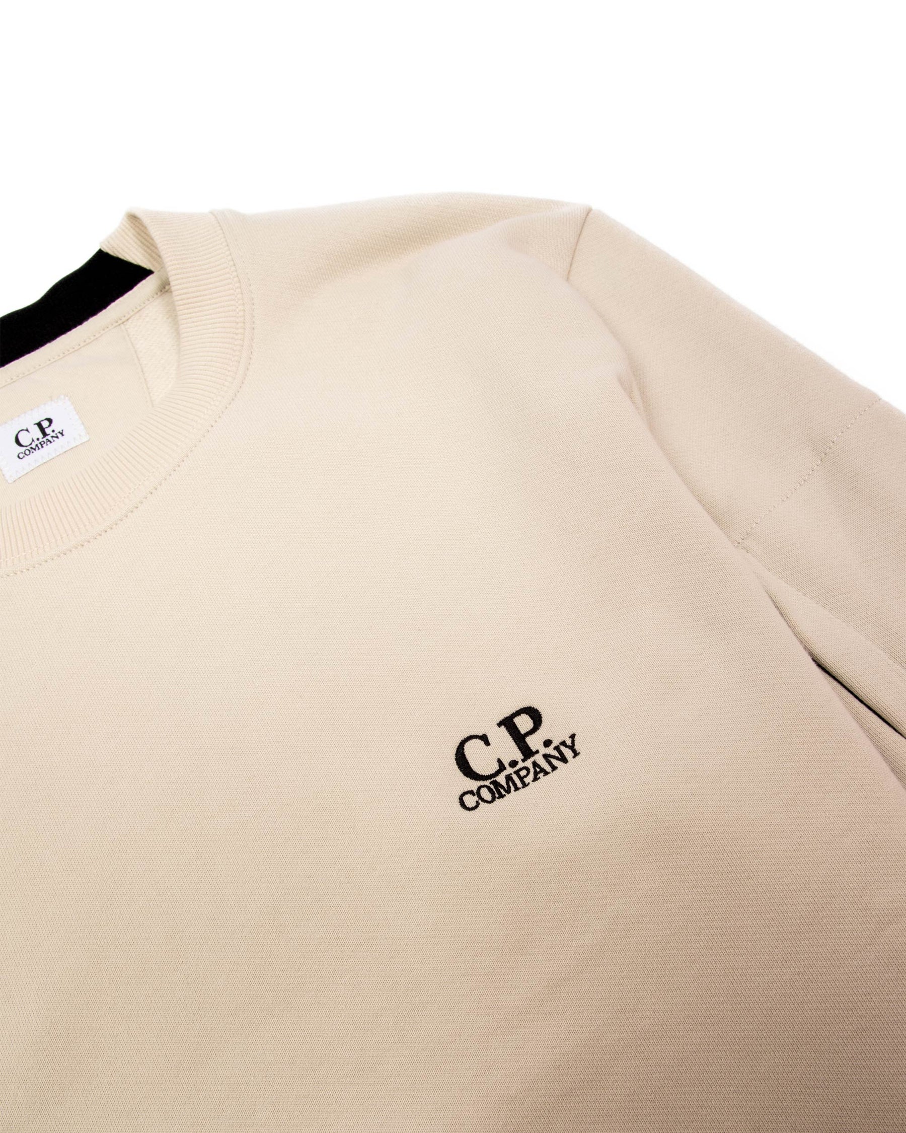 Felpa CP Company Diagonal Raised Fleece Beige