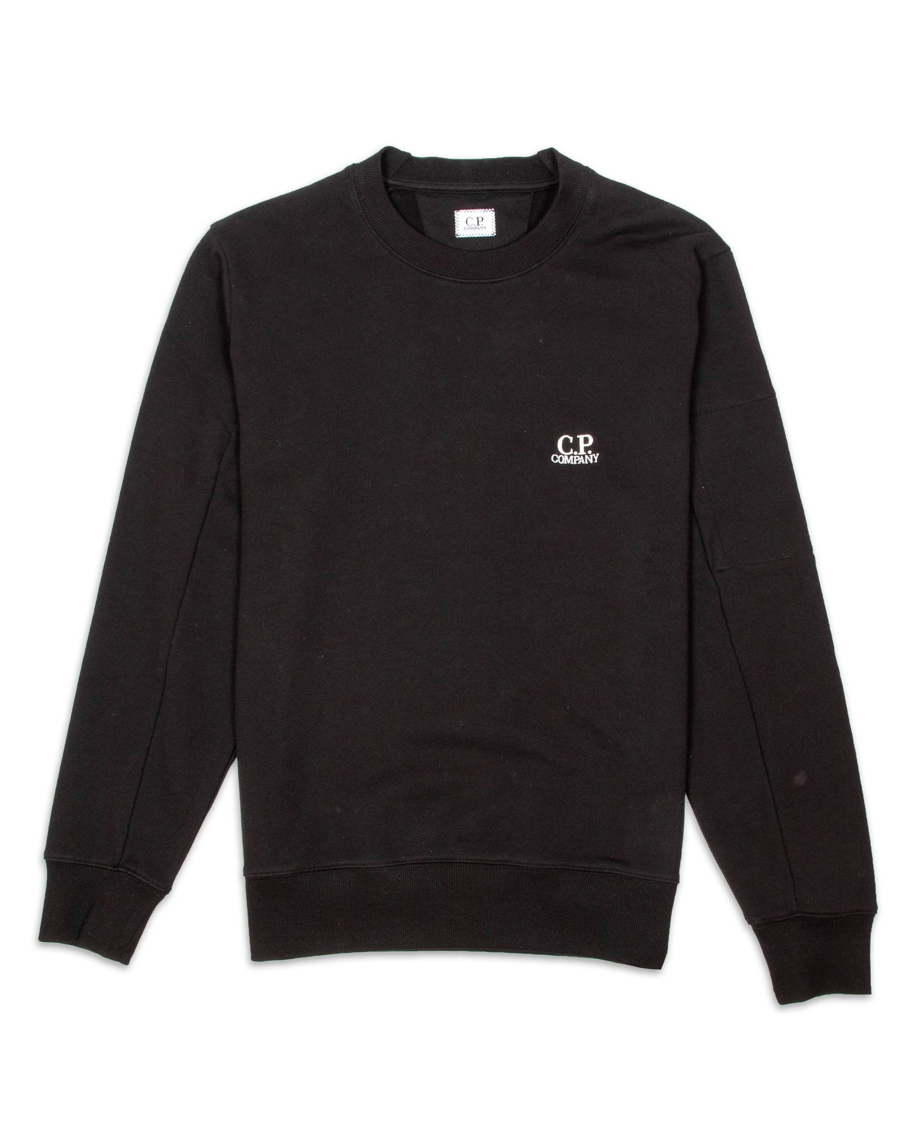 Felpa CP Company Diagonal Raised Fleece Nero