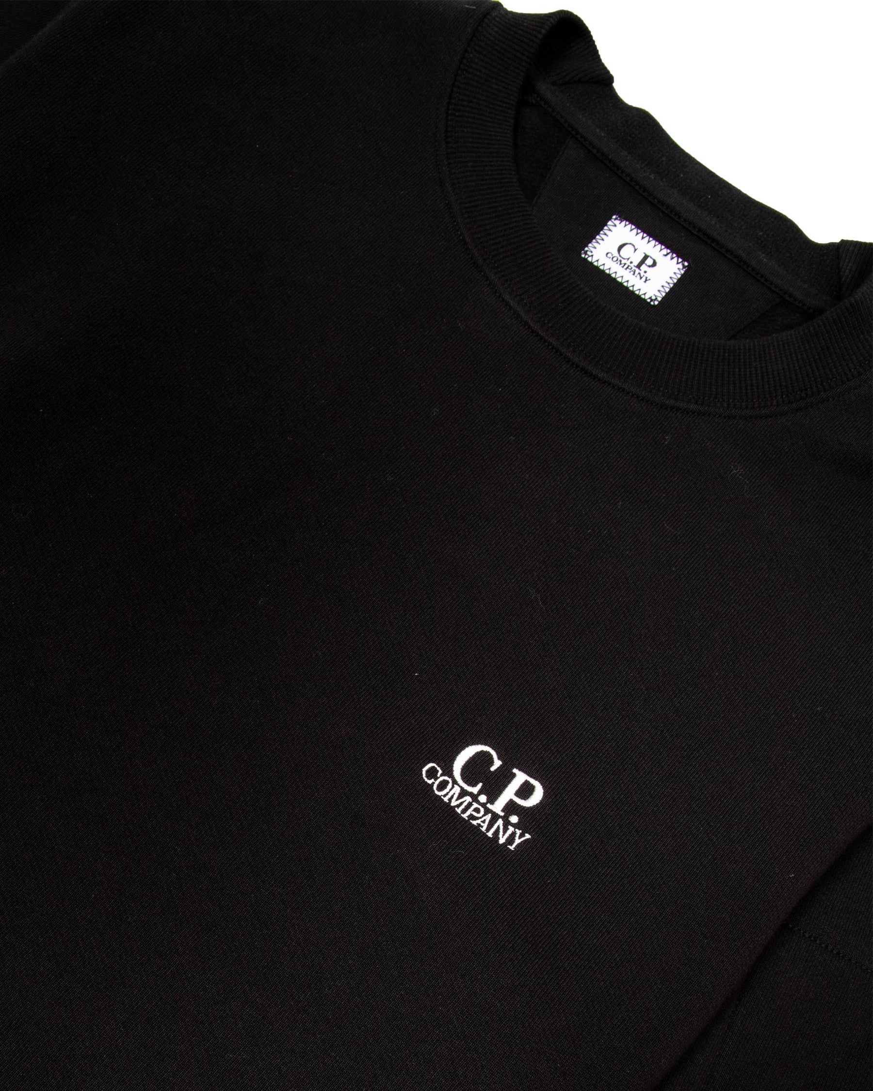 Felpa CP Company Diagonal Raised Fleece Nero