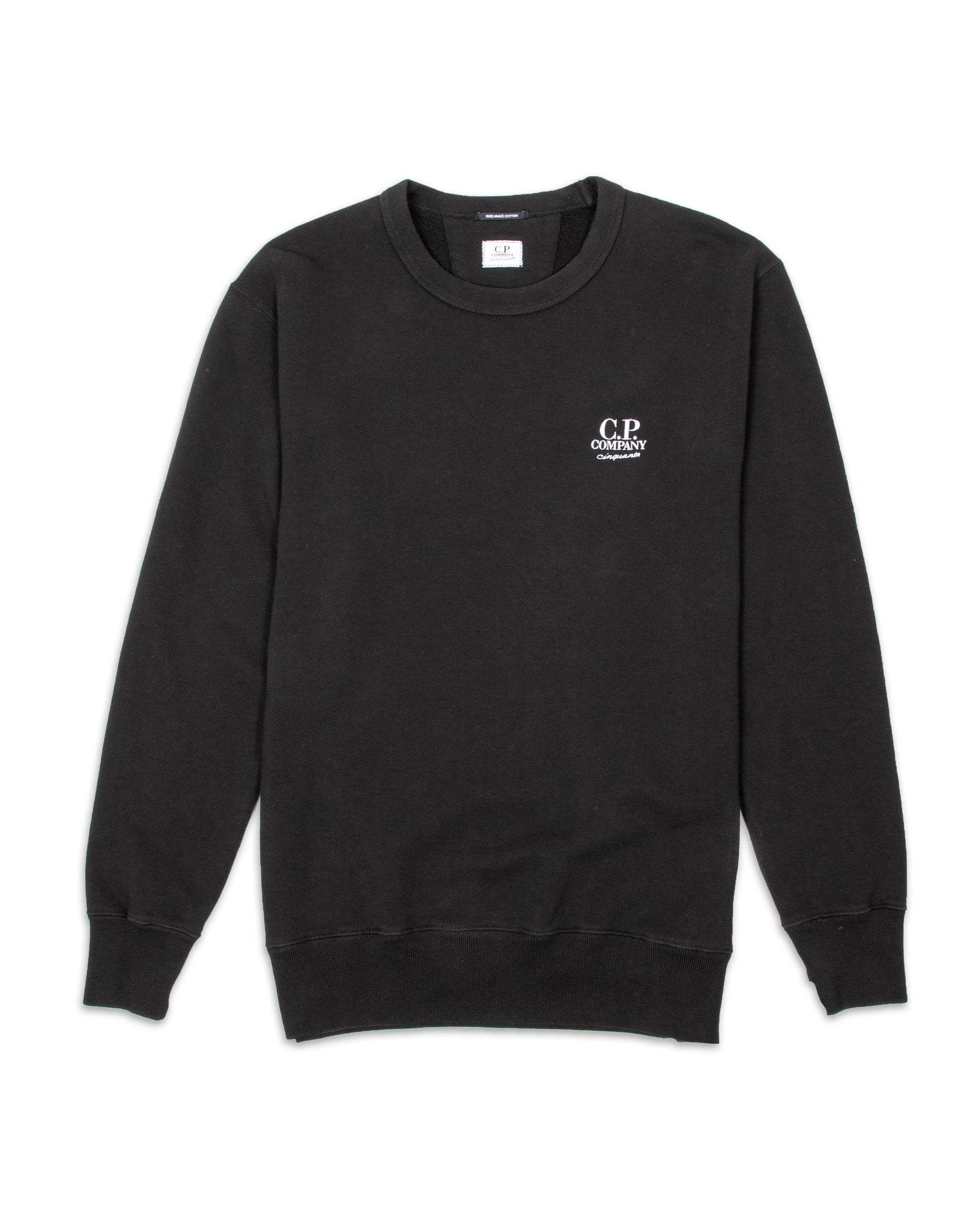 Felpa CP Company Mako Cinquanta Nero