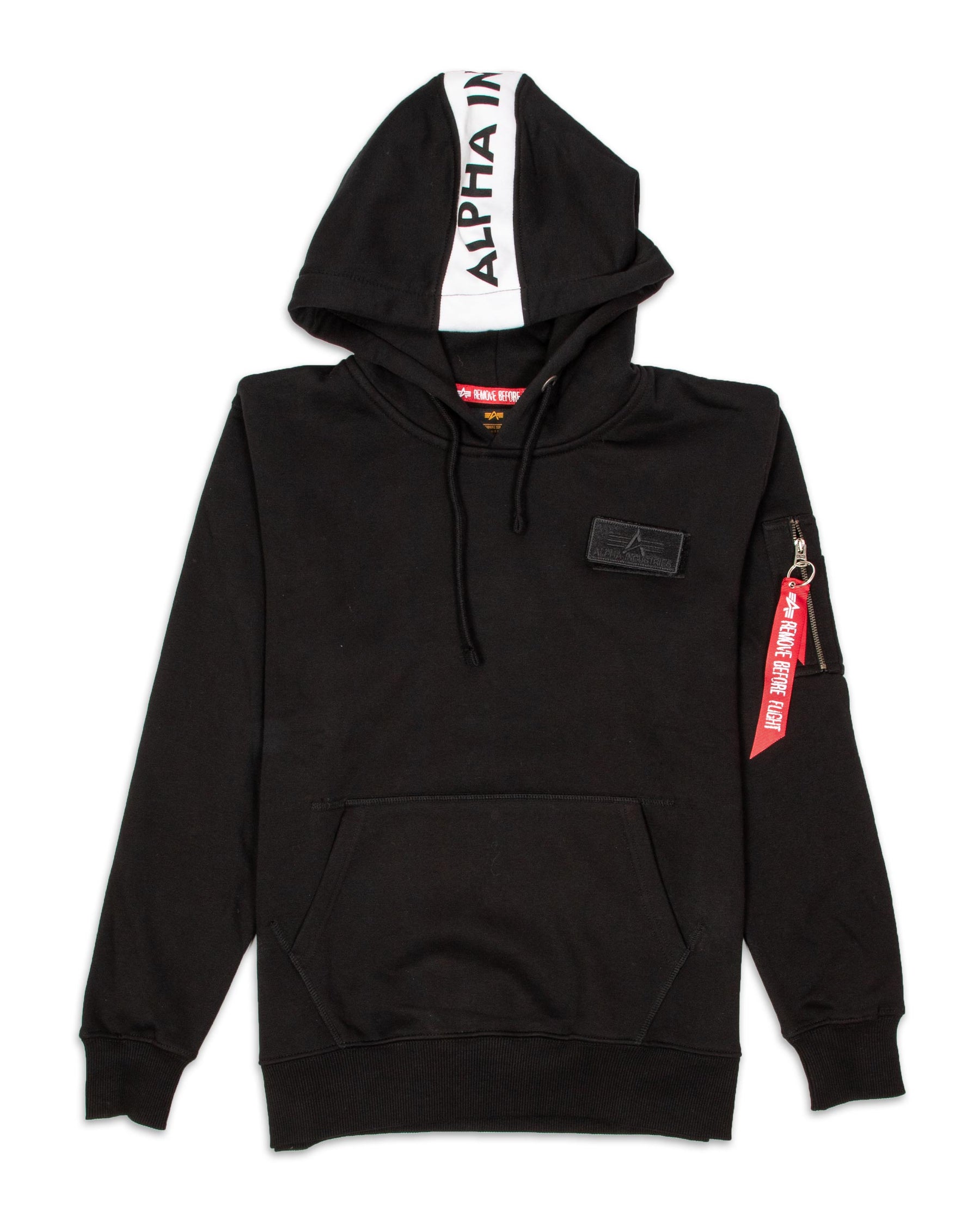Alpha Industries Red Stripe Nero 178314-95