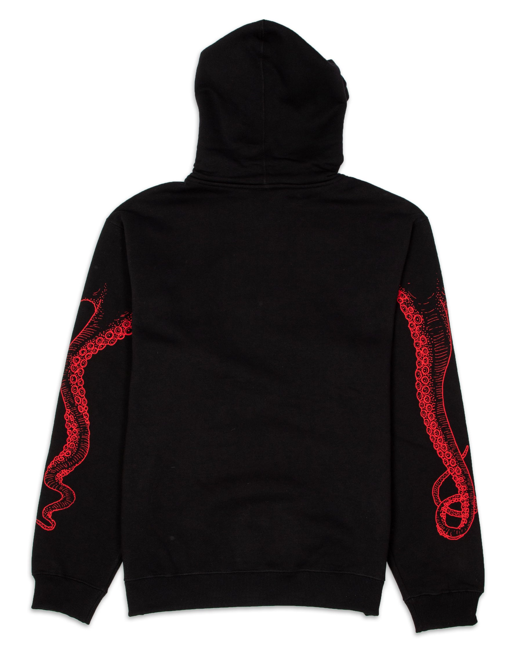 Felpa Cappuccio OctopusOutline Logo 21WOSH18-Nero