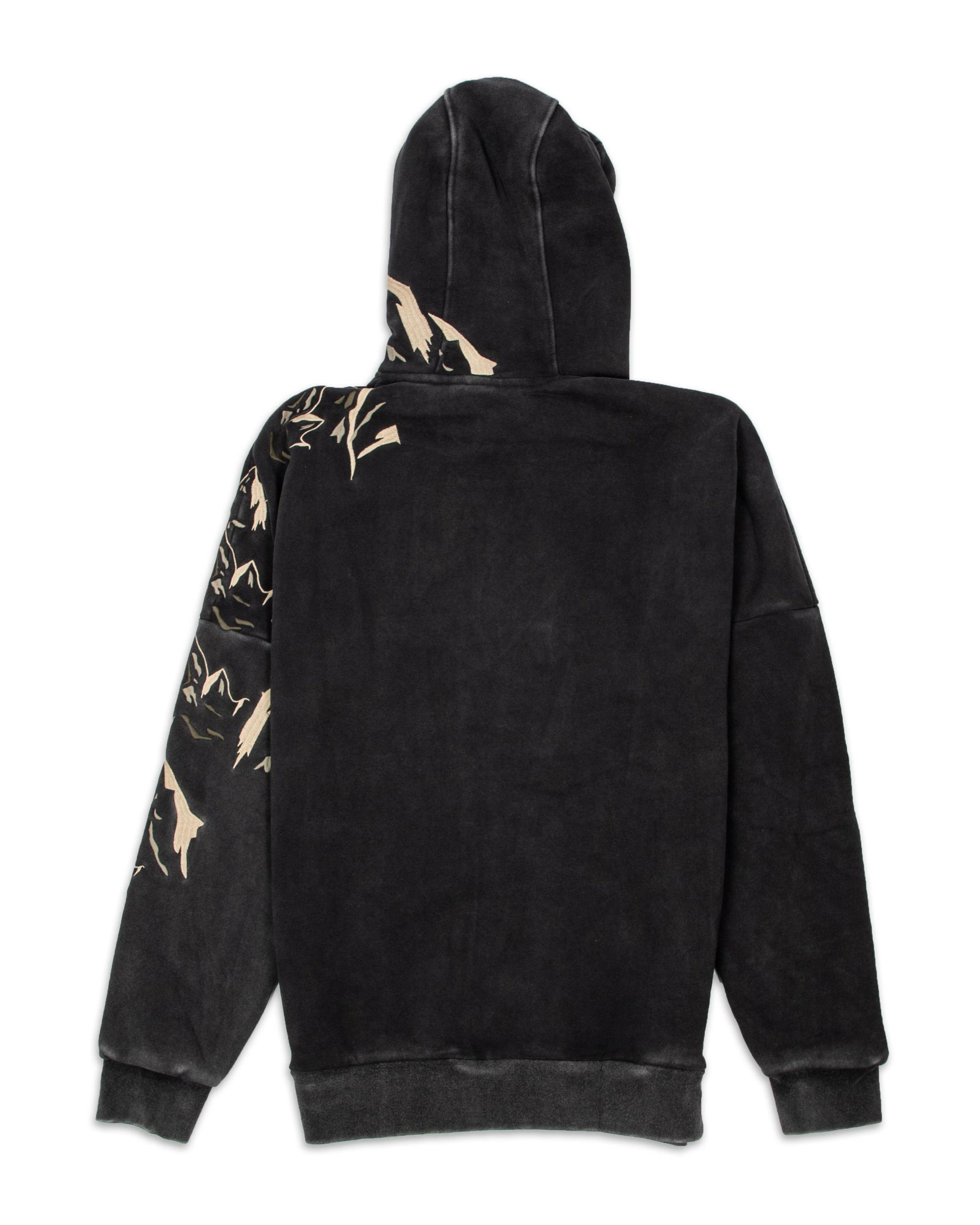 Felpa Cappuccio Staple Vernon Washed 2111H6696-Black