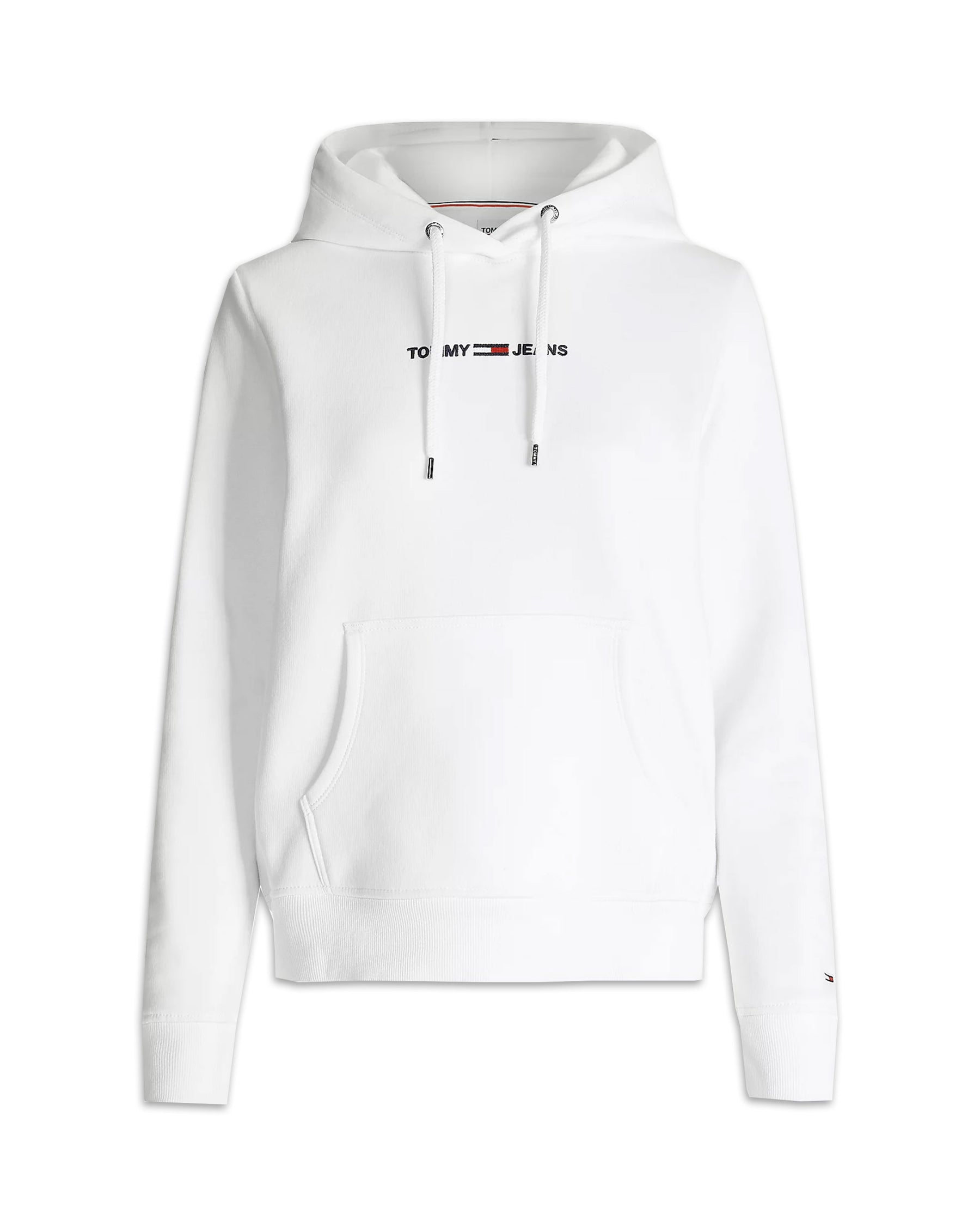 Felpa Cappuccio Tommy Jeans Bianco DW0DW10132-YBR